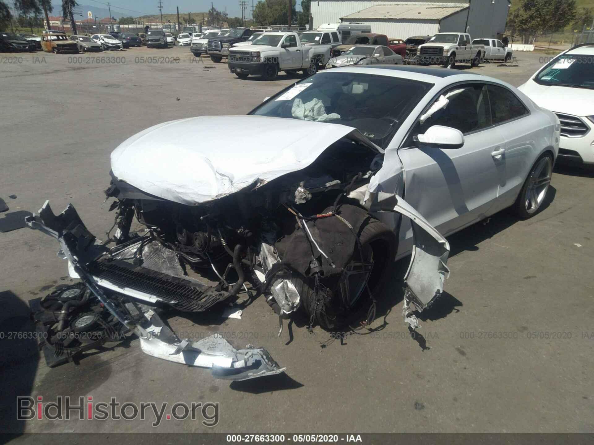 2014 AUDI A5 - VIN: WAUCFAFR0EA026569 - Фото 2