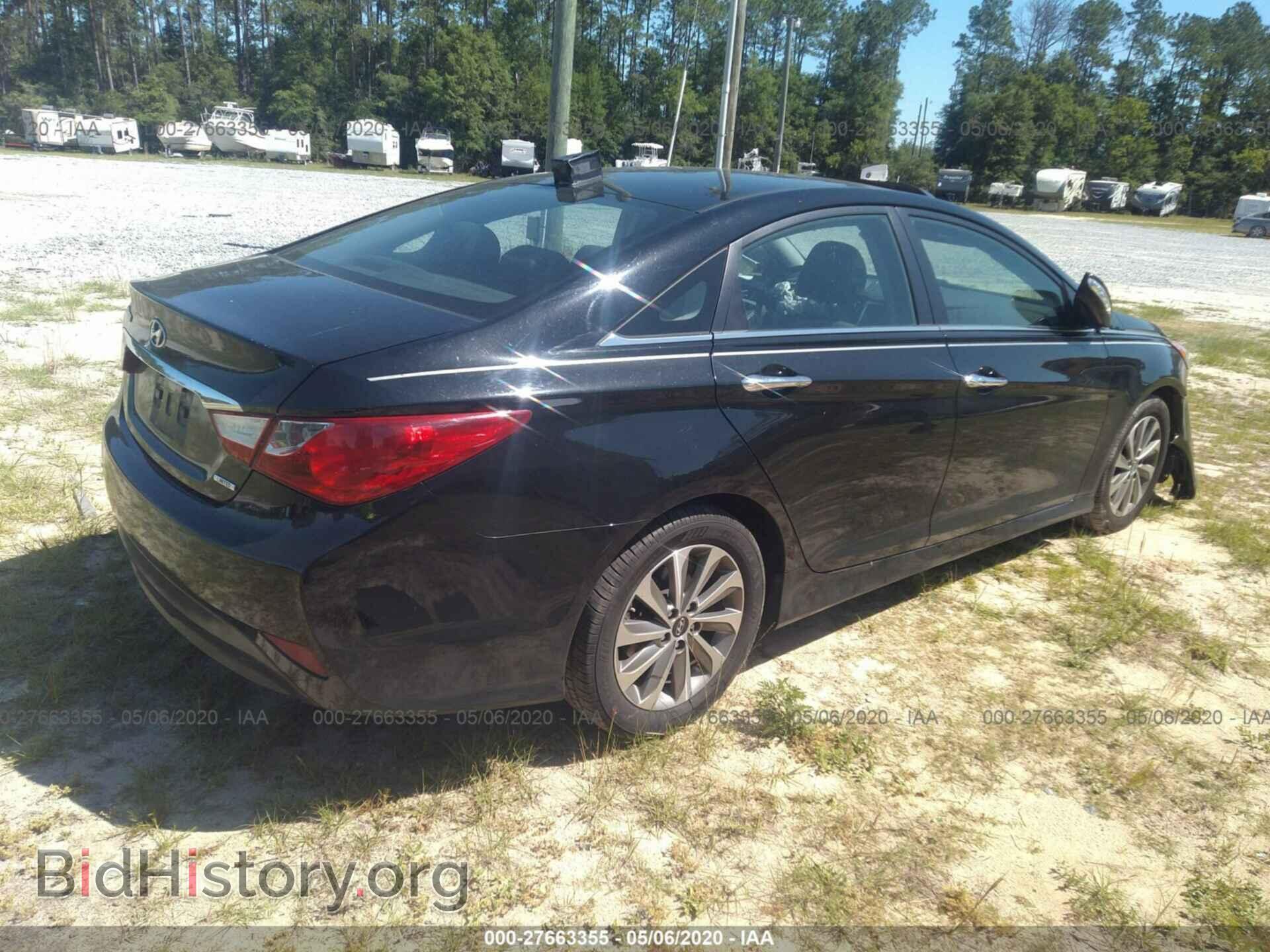 2014 HYUNDAI SONATA - VIN: 5NPEC4AC2EH875345 - Фото 4