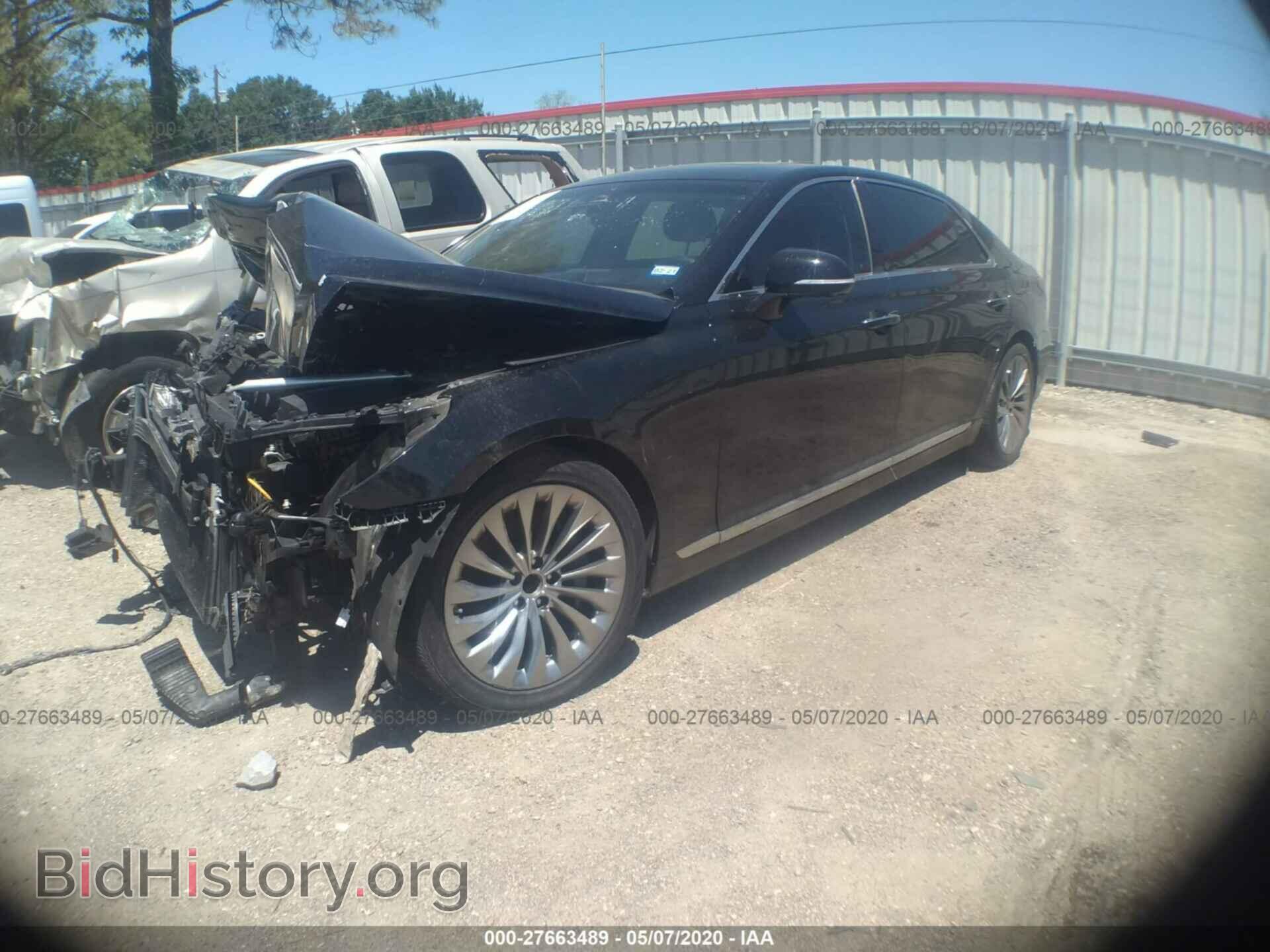 2017 GENESIS G90 - VIN: KMHG34JA4HU021180 - Фото 2