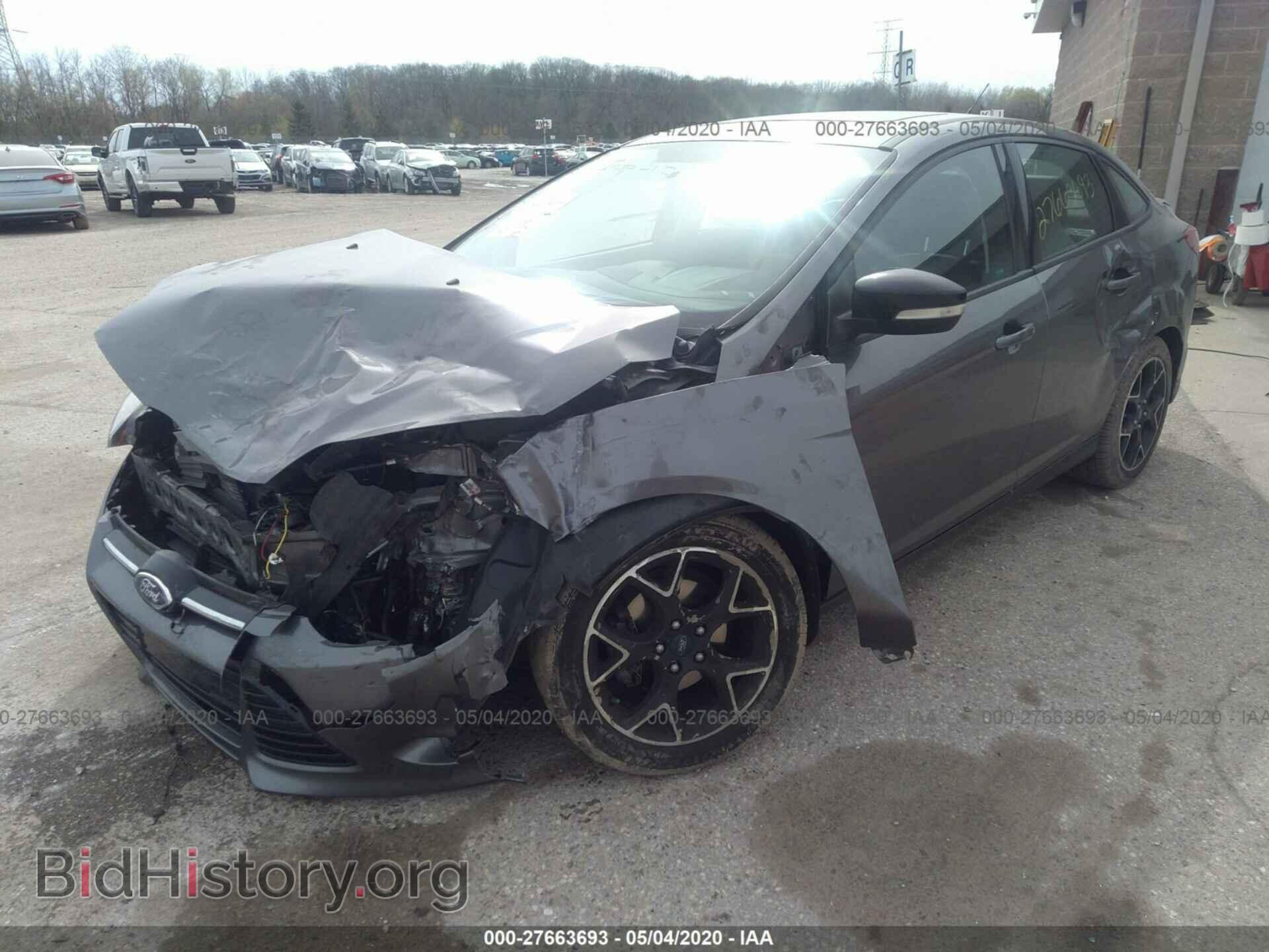 2014 FORD FOCUS - VIN: 1FADP3F2XEL105423 - Фото 2