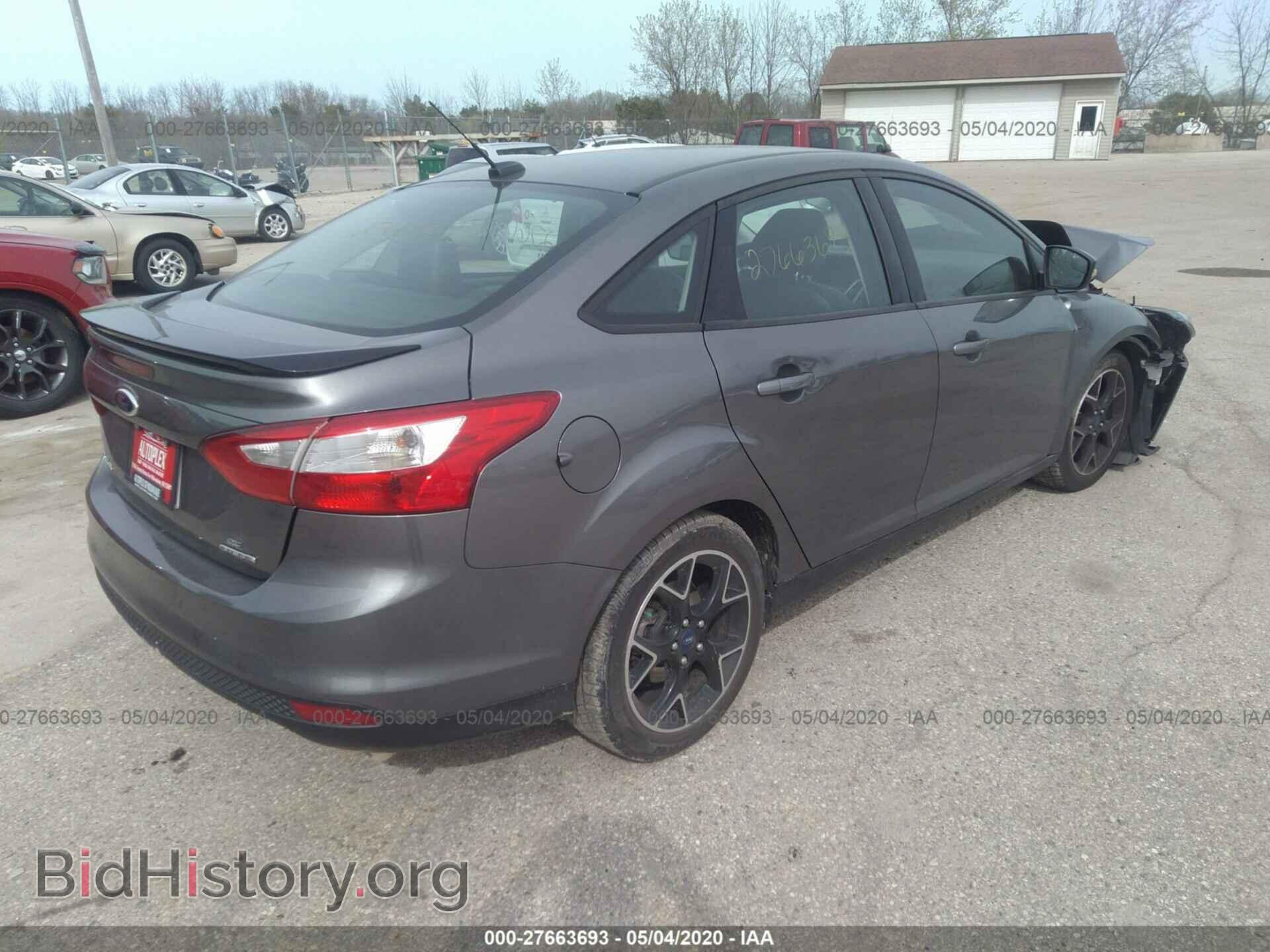 2014 FORD FOCUS - VIN: 1FADP3F2XEL105423 - Фото 4