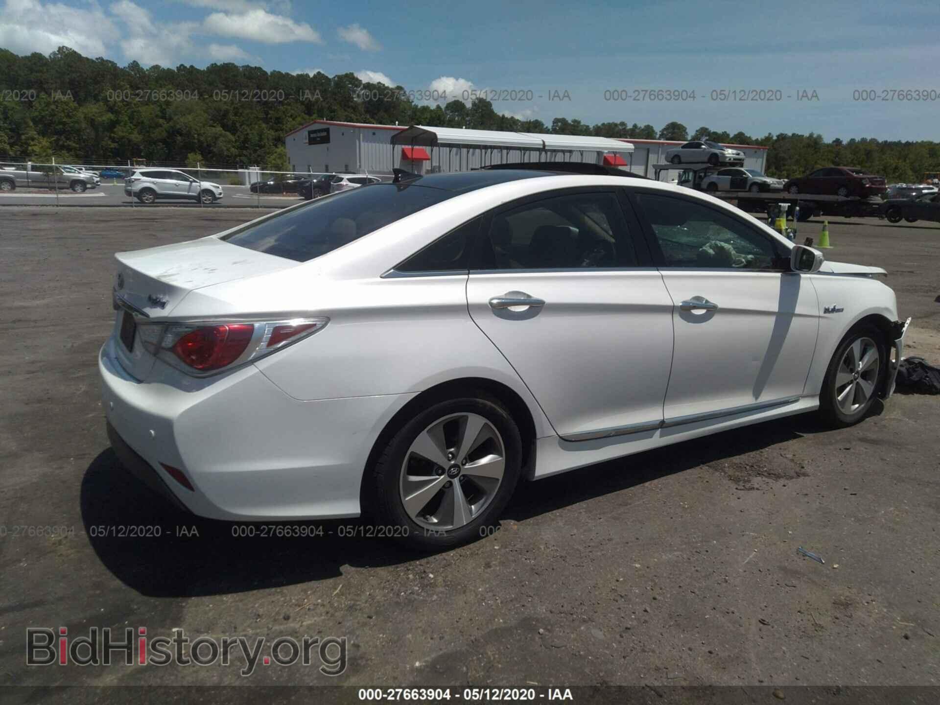 2012 HYUNDAI SONATA - VIN: KMHEC4A40CA027800 - Фото 4