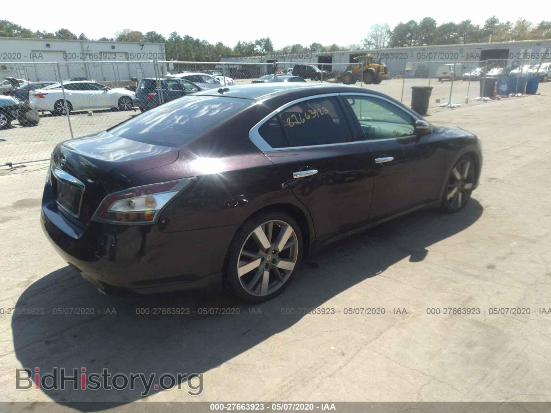 2012 NISSAN MAXIMA - VIN: 1N4AA5AP9CC829409 - Фото 4