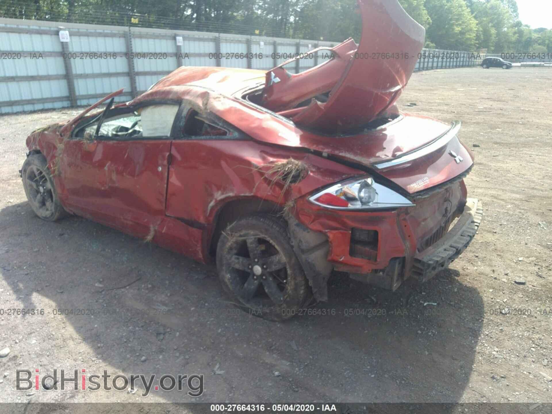 2008 MITSUBISHI ECLIPSE - VIN: 4A3AK24F48E039419 - Фото 3