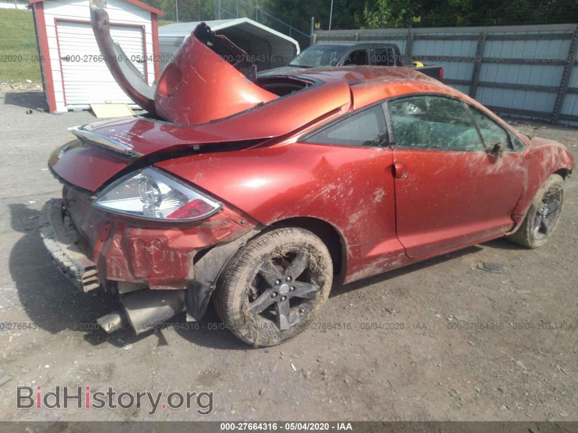2008 MITSUBISHI ECLIPSE - VIN: 4A3AK24F48E039419 - Фото 4