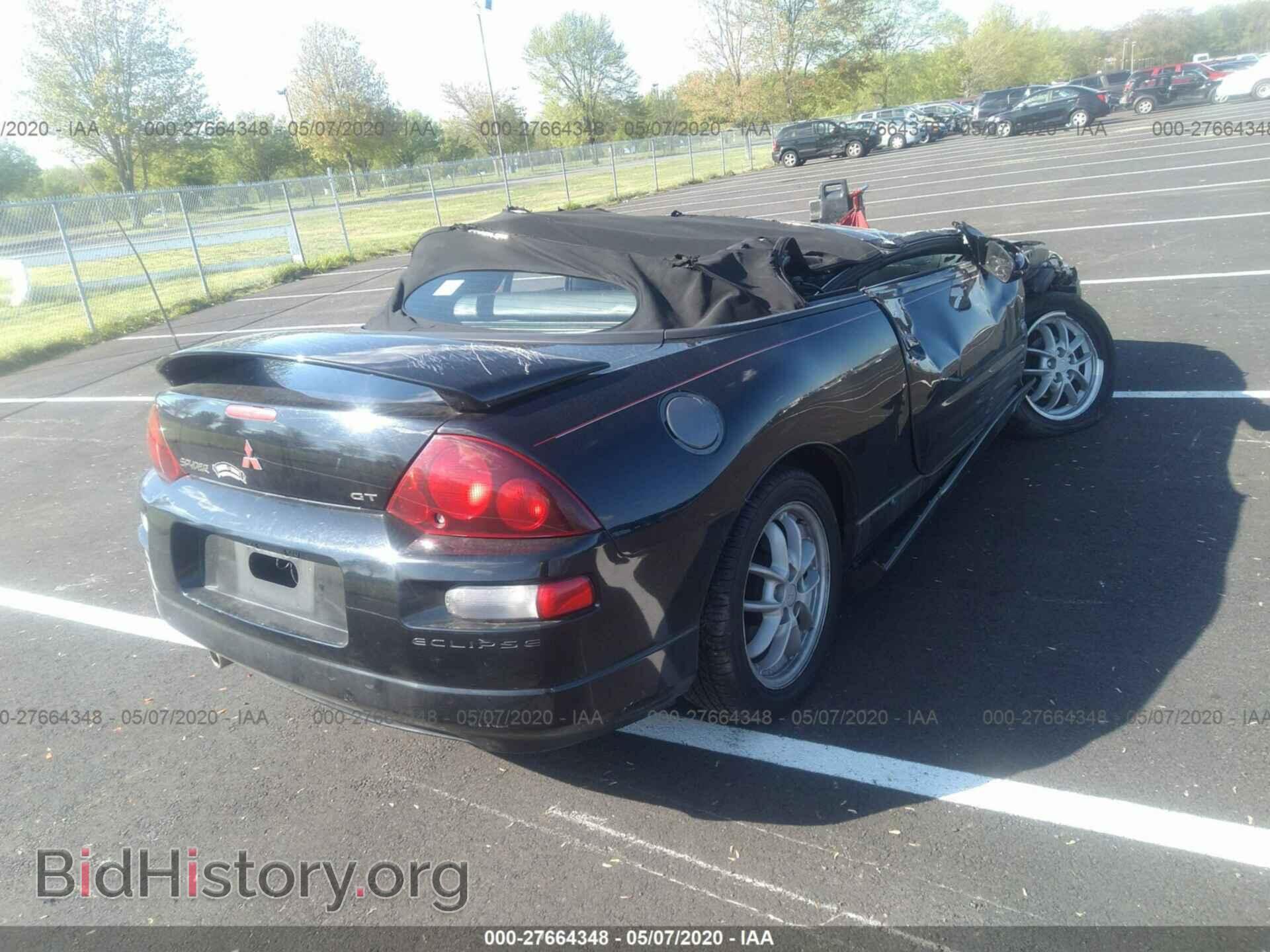 2001 MITSUBISHI ECLIPSE - VIN: 4A3AE85H91E215171 - Фото 4