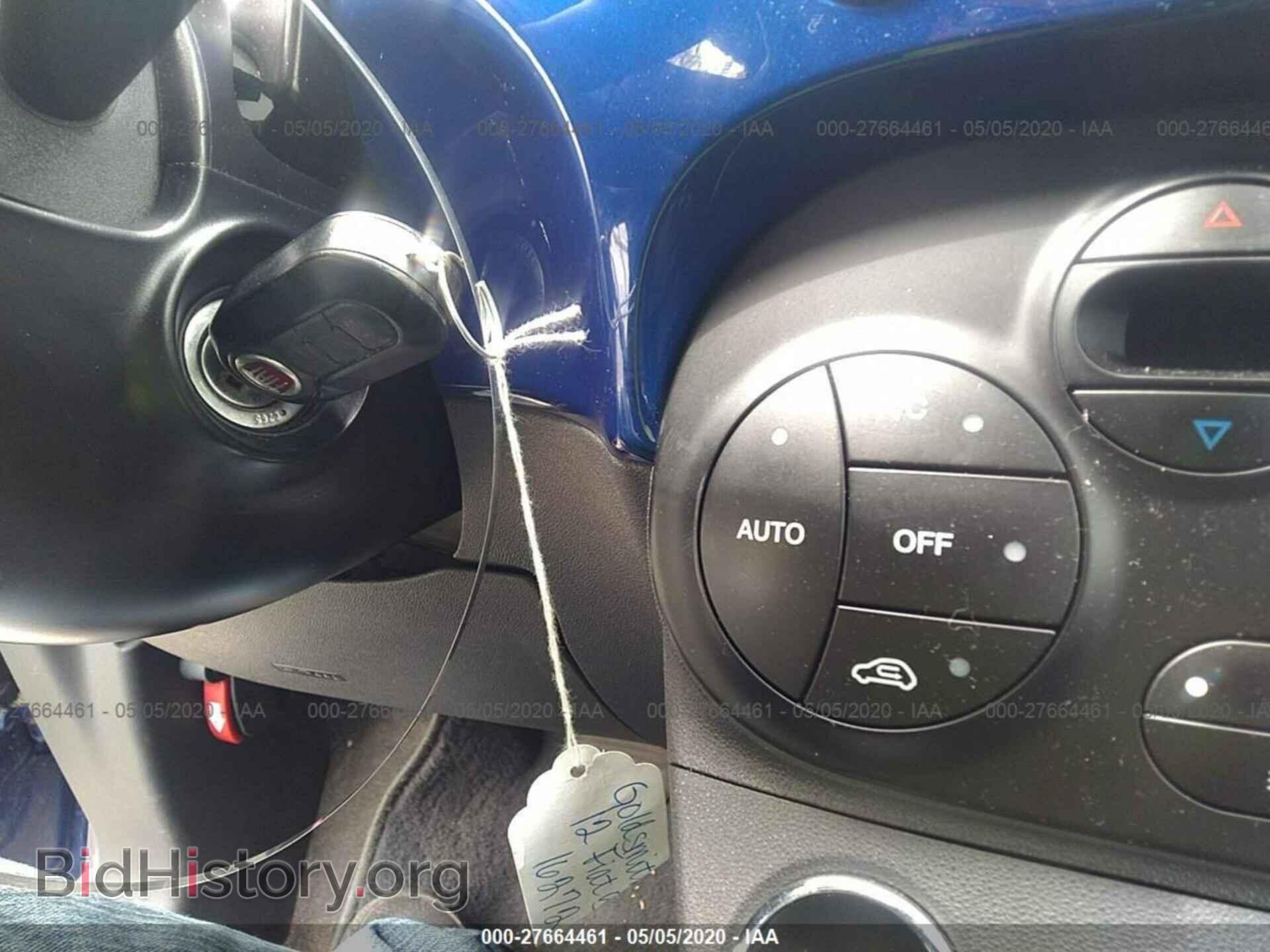 2012 FIAT 500 - VIN: 3C3CFFBR5CT233393 - Фото 11