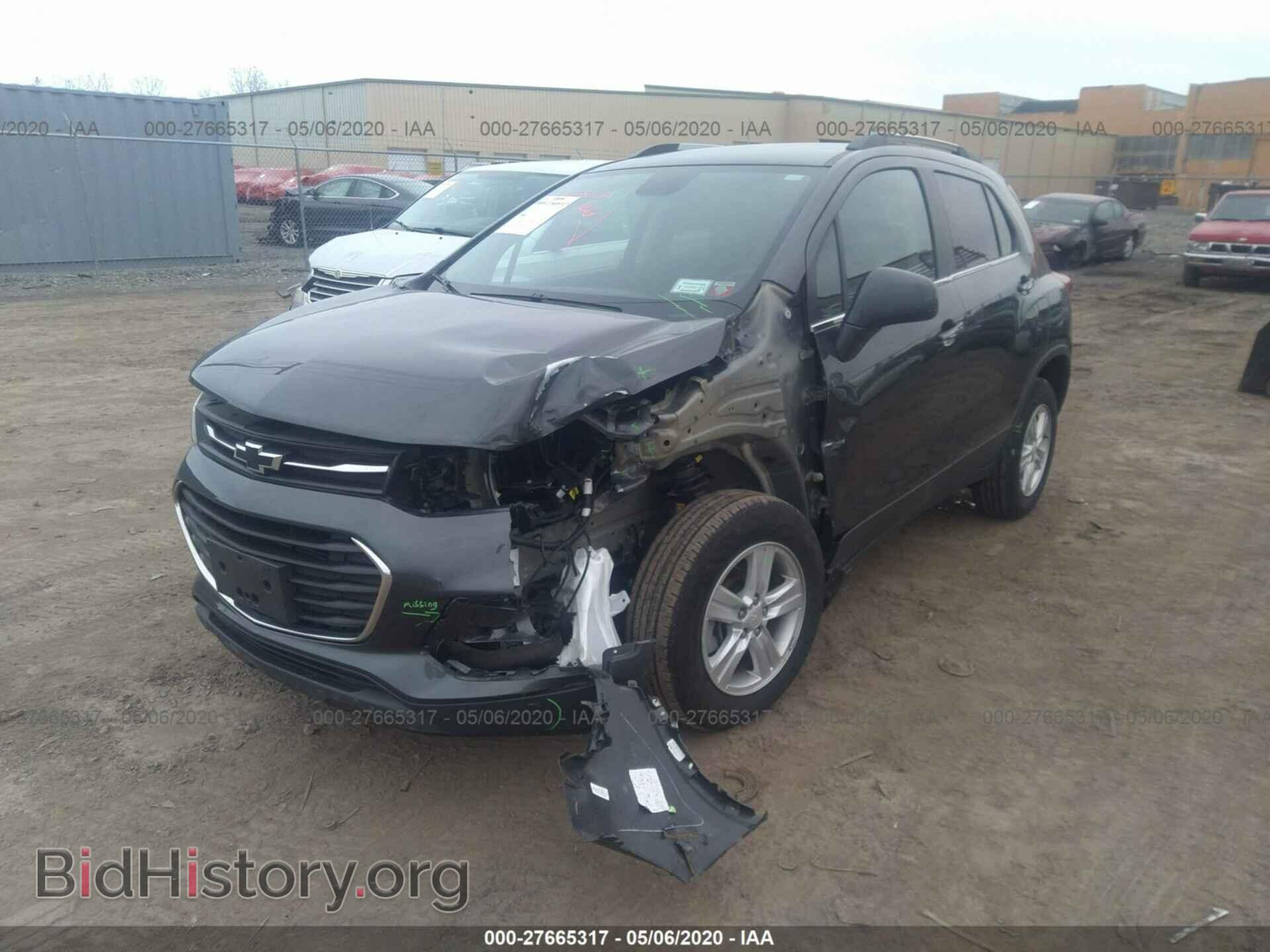 2019 CHEVROLET TRAX - VIN: 3GNCJPSB8KL353049 - Фото 2