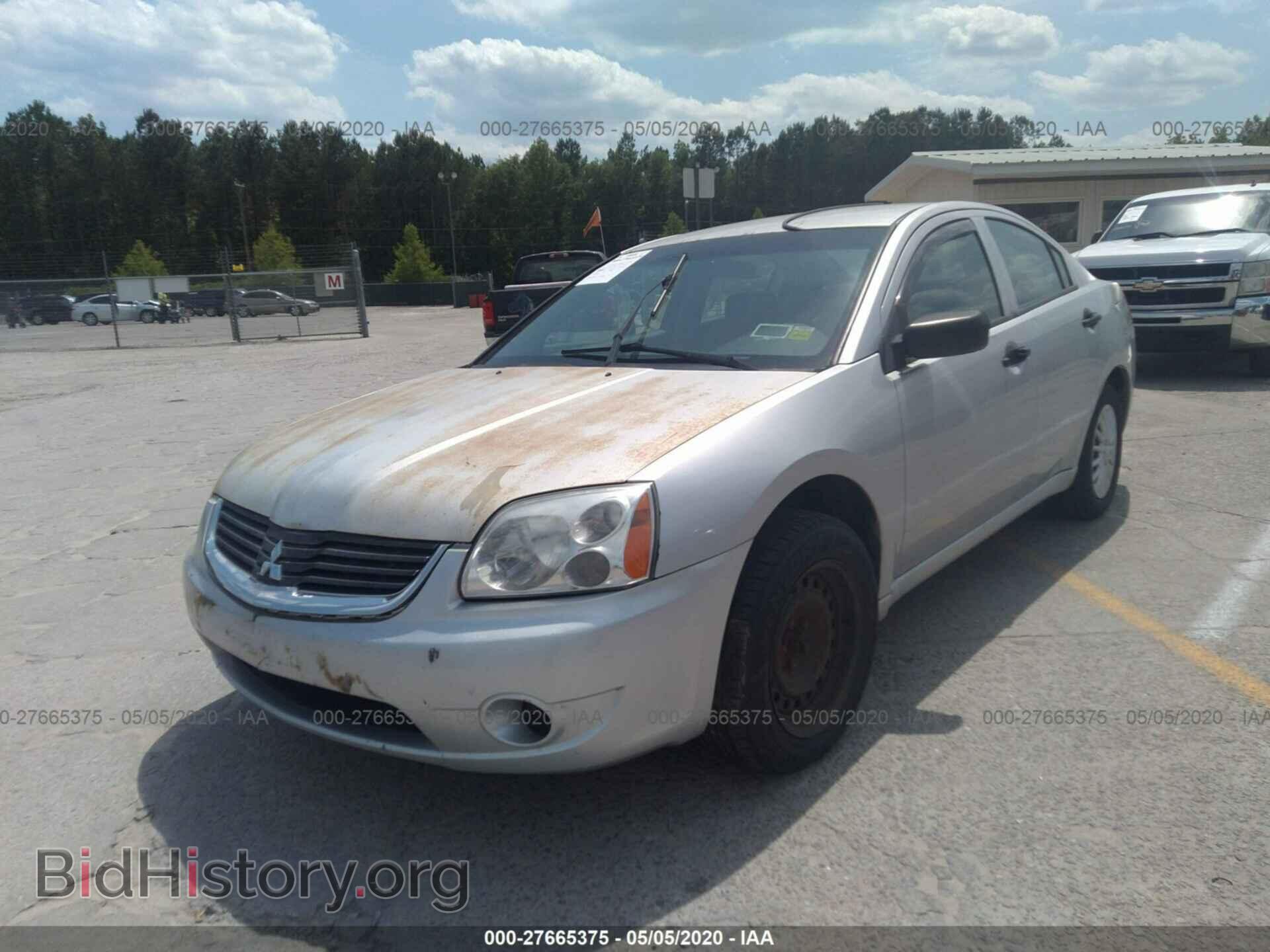 2007 MITSUBISHI GALANT - VIN: 4A3AB26F47E025189 - Фото 2