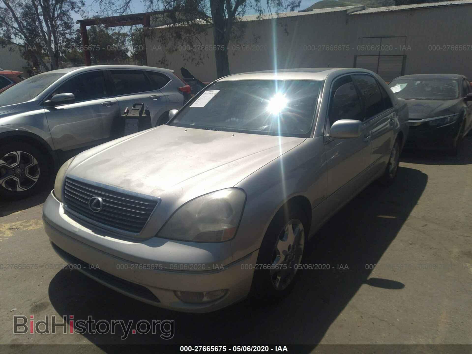 2002 LEXUS LS - VIN: JTHBN30F920063339 - Фото 2