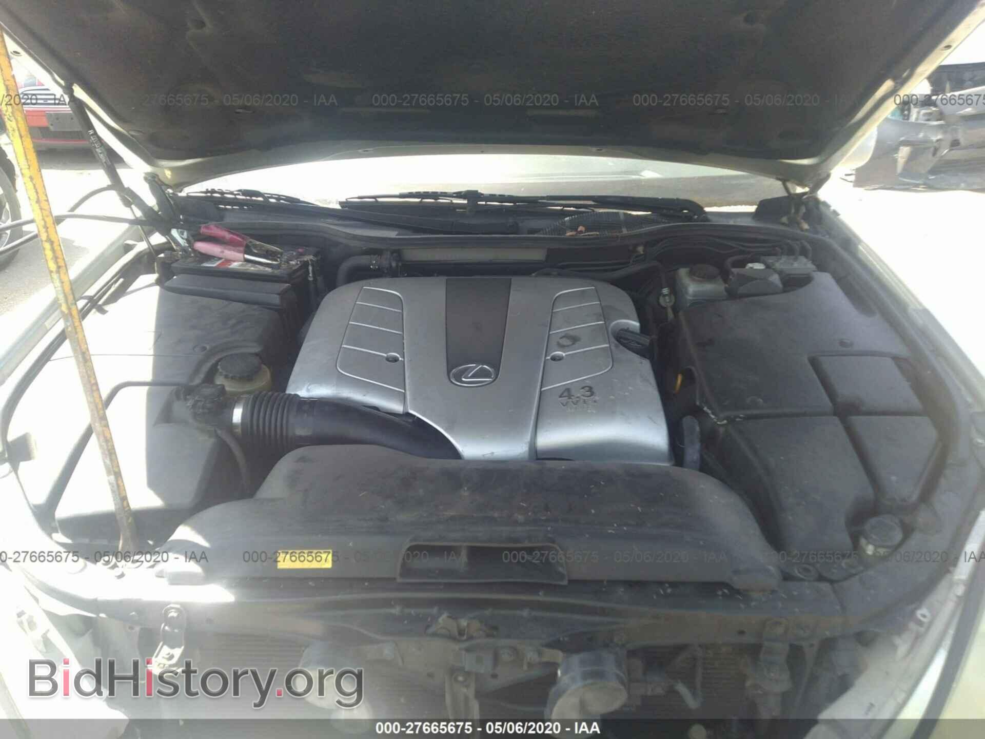 2002 LEXUS LS - VIN: JTHBN30F920063339 - Фото 10