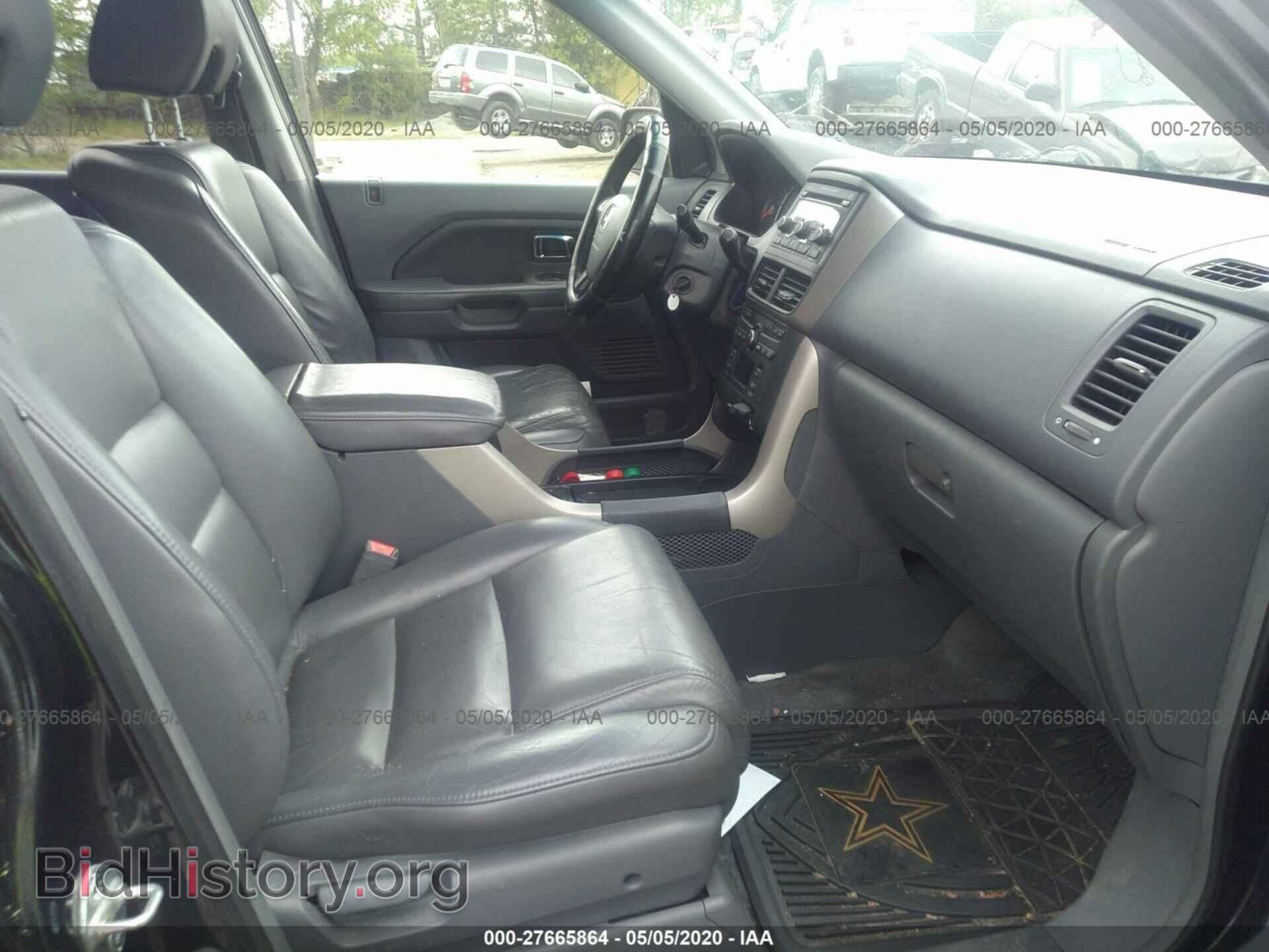 2006 HONDA PILOT - VIN: 5FNYF18596B001245 - Фото 5