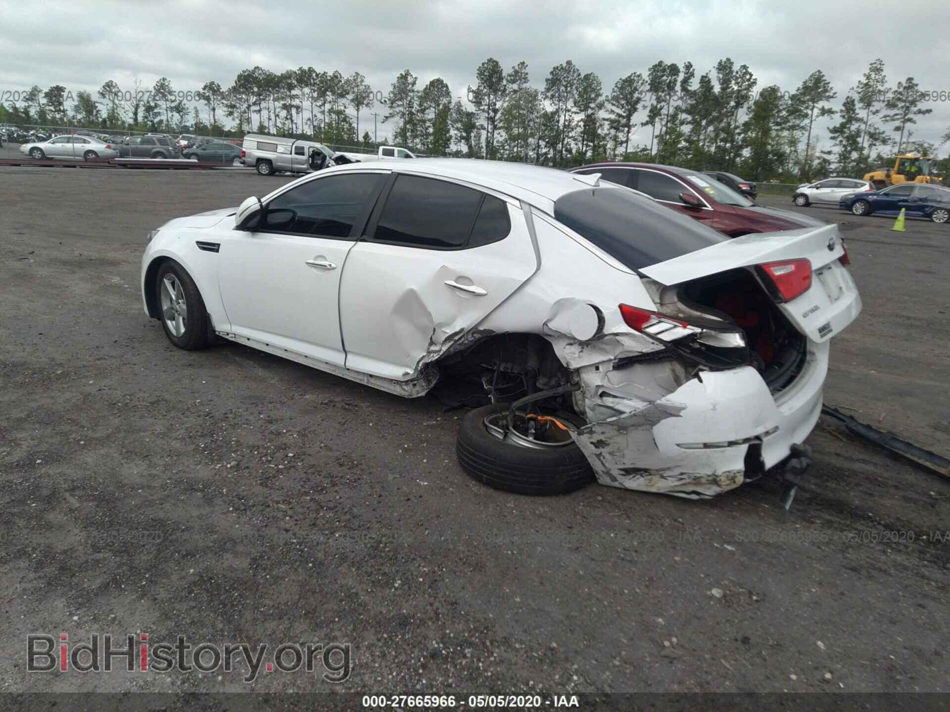 2014 KIA OPTIMA - VIN: 5XXGM4A71EG271435 - Фото 3