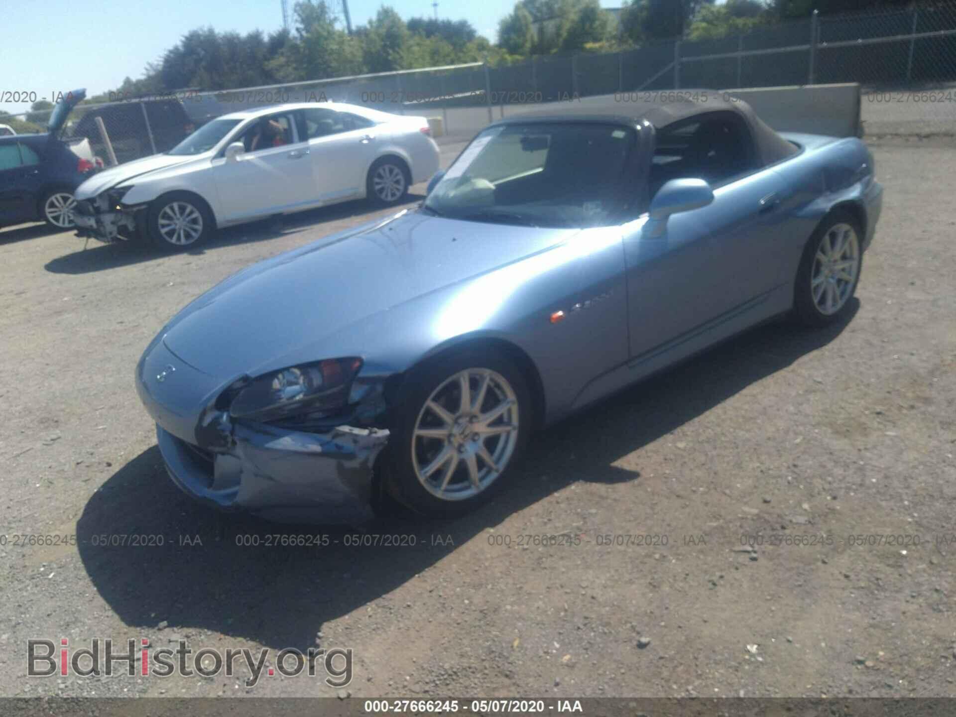 2005 HONDA S2000 - VIN: JHMAP21475S004229 - Фото 2