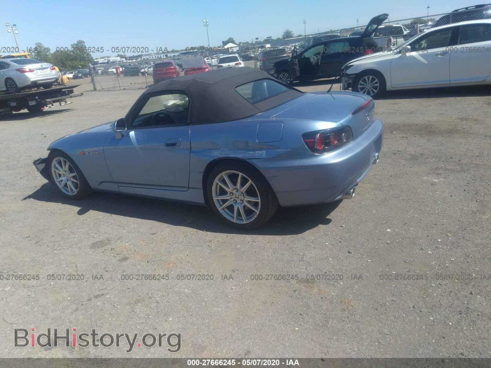 2005 HONDA S2000 - VIN: JHMAP21475S004229 - Фото 3