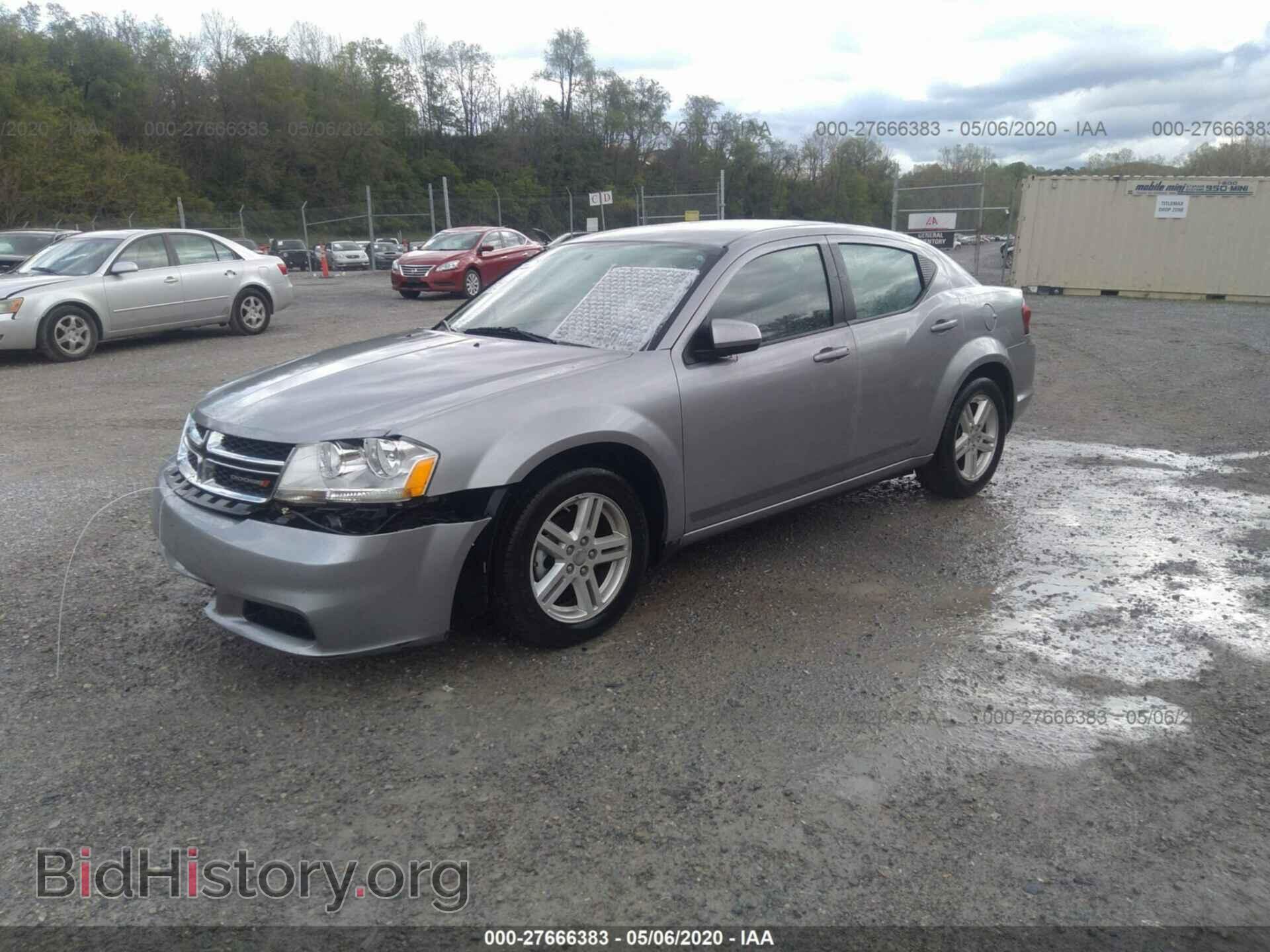 2013 DODGE AVENGER - VIN: 1C3CDZCB7DN510863 - Фото 2
