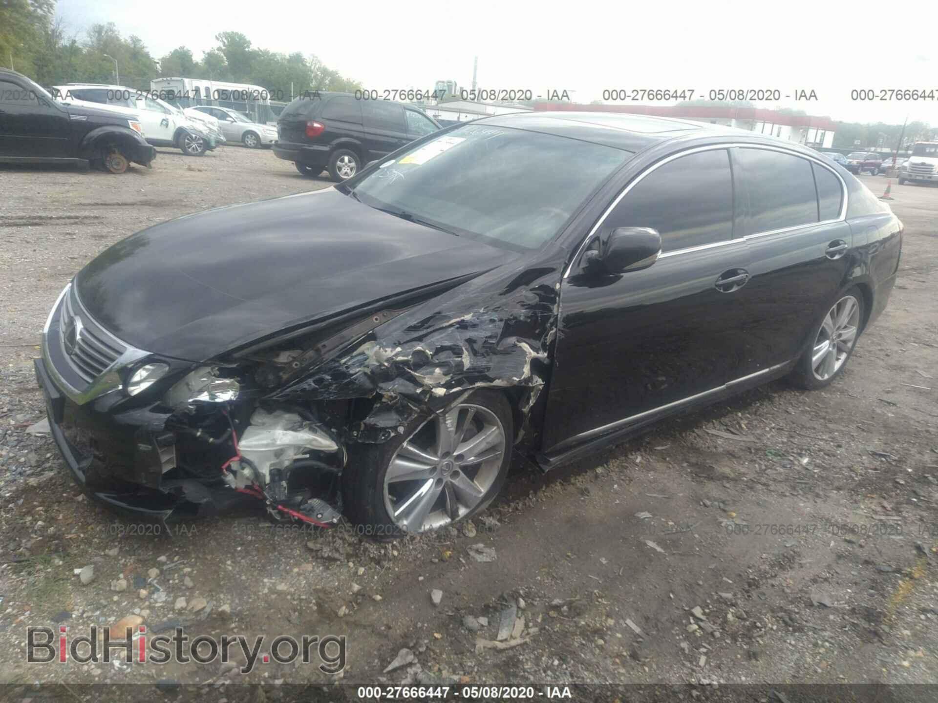2011 LEXUS GS - VIN: JTHBC1KS2B5022980 - Фото 2