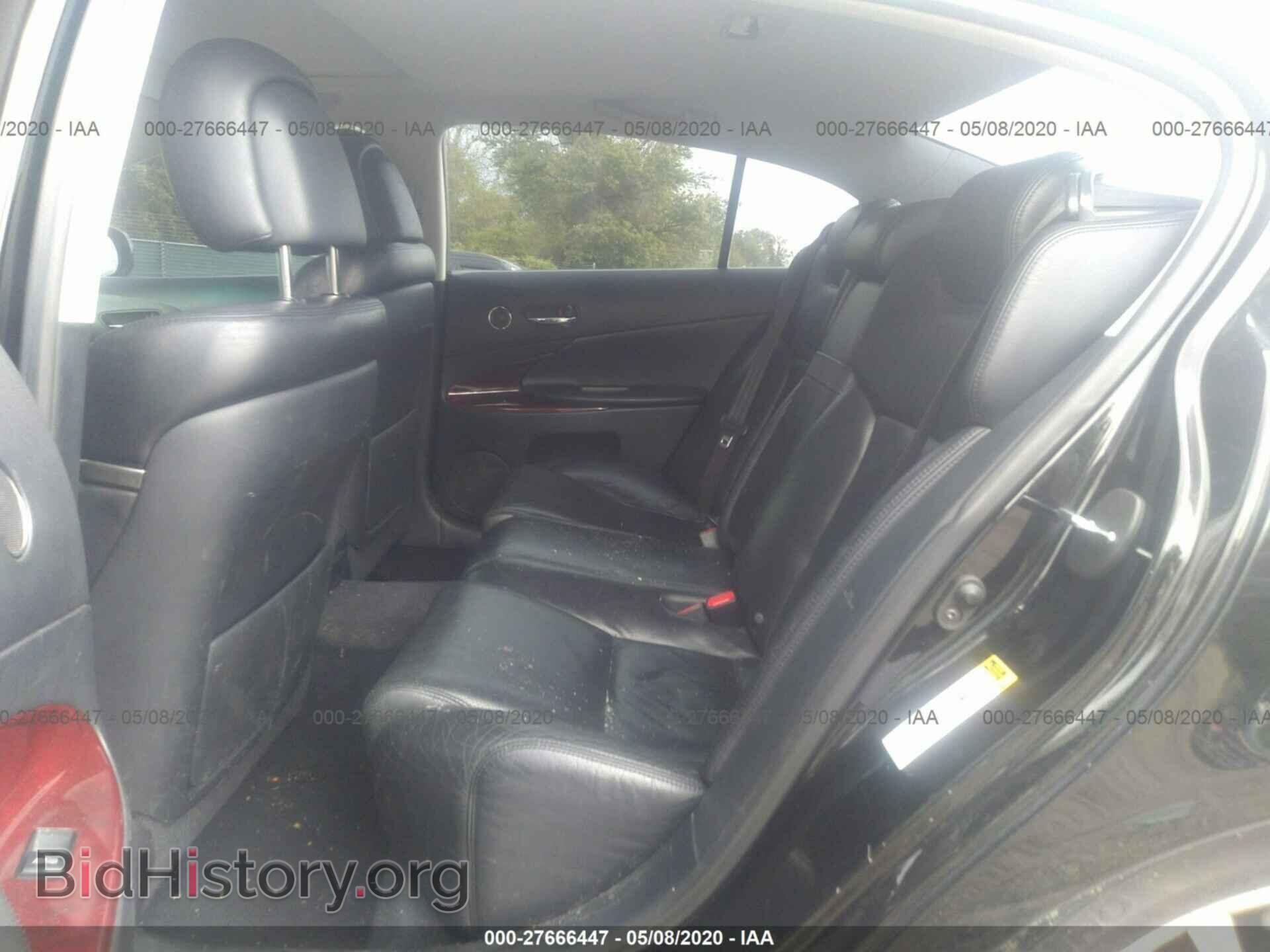 2011 LEXUS GS - VIN: JTHBC1KS2B5022980 - Фото 8