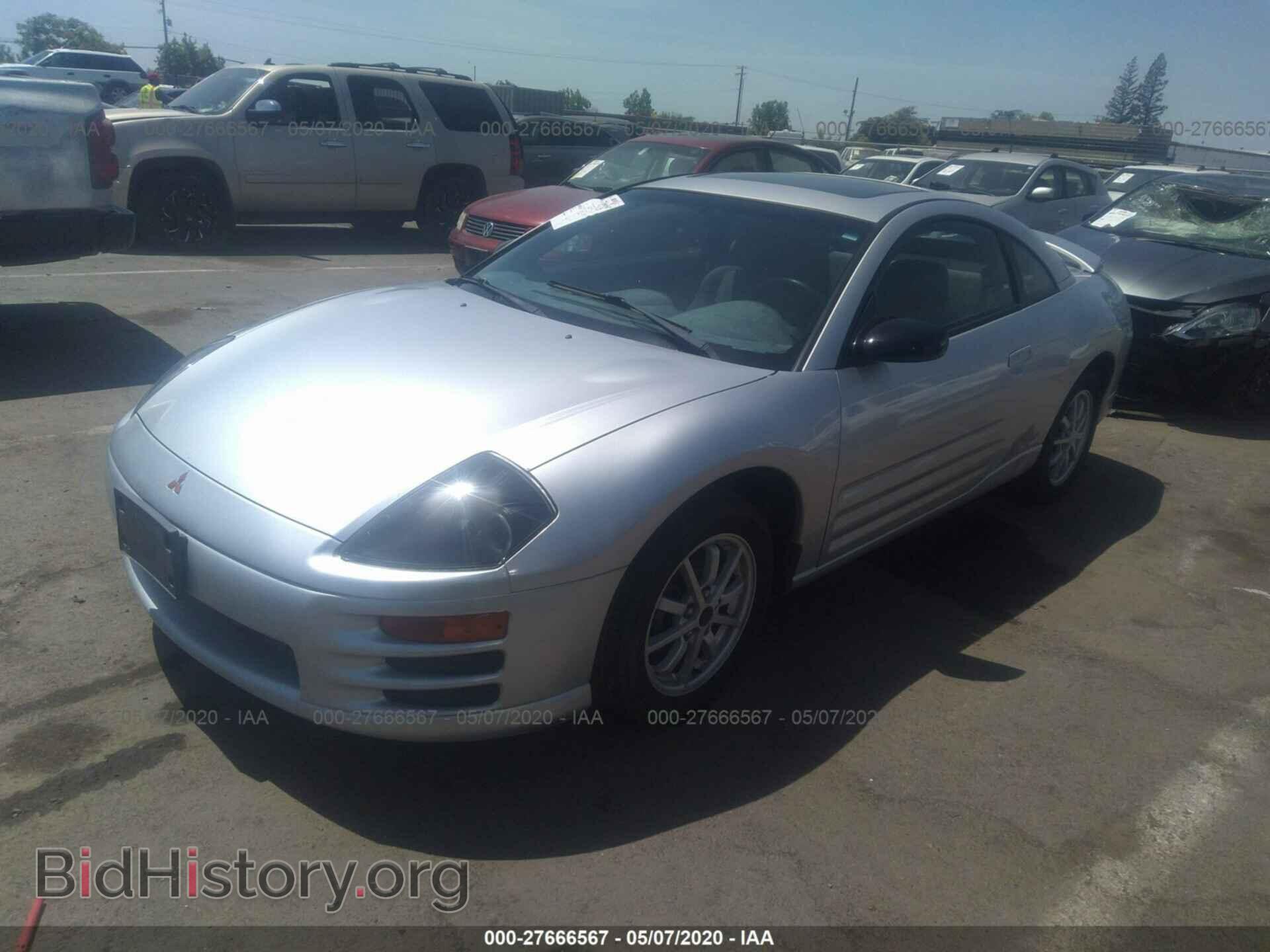 2001 MITSUBISHI ECLIPSE - VIN: 4A3AC44G01E073073 - Photo 2