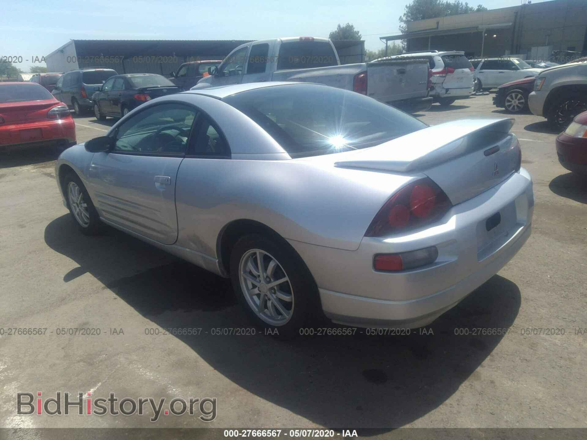 2001 MITSUBISHI ECLIPSE - VIN: 4A3AC44G01E073073 - Photo 3