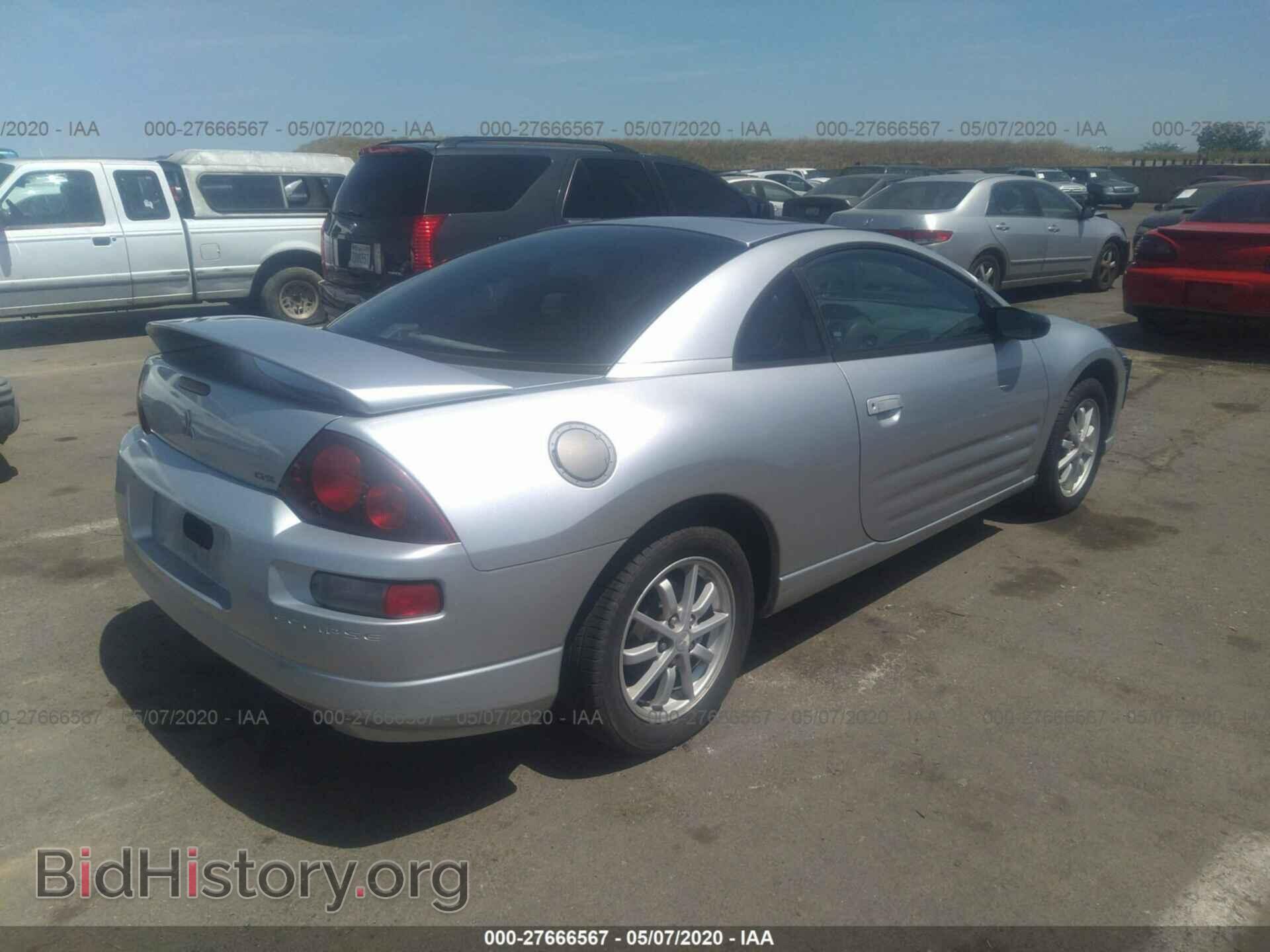 2001 MITSUBISHI ECLIPSE - VIN: 4A3AC44G01E073073 - Photo 4