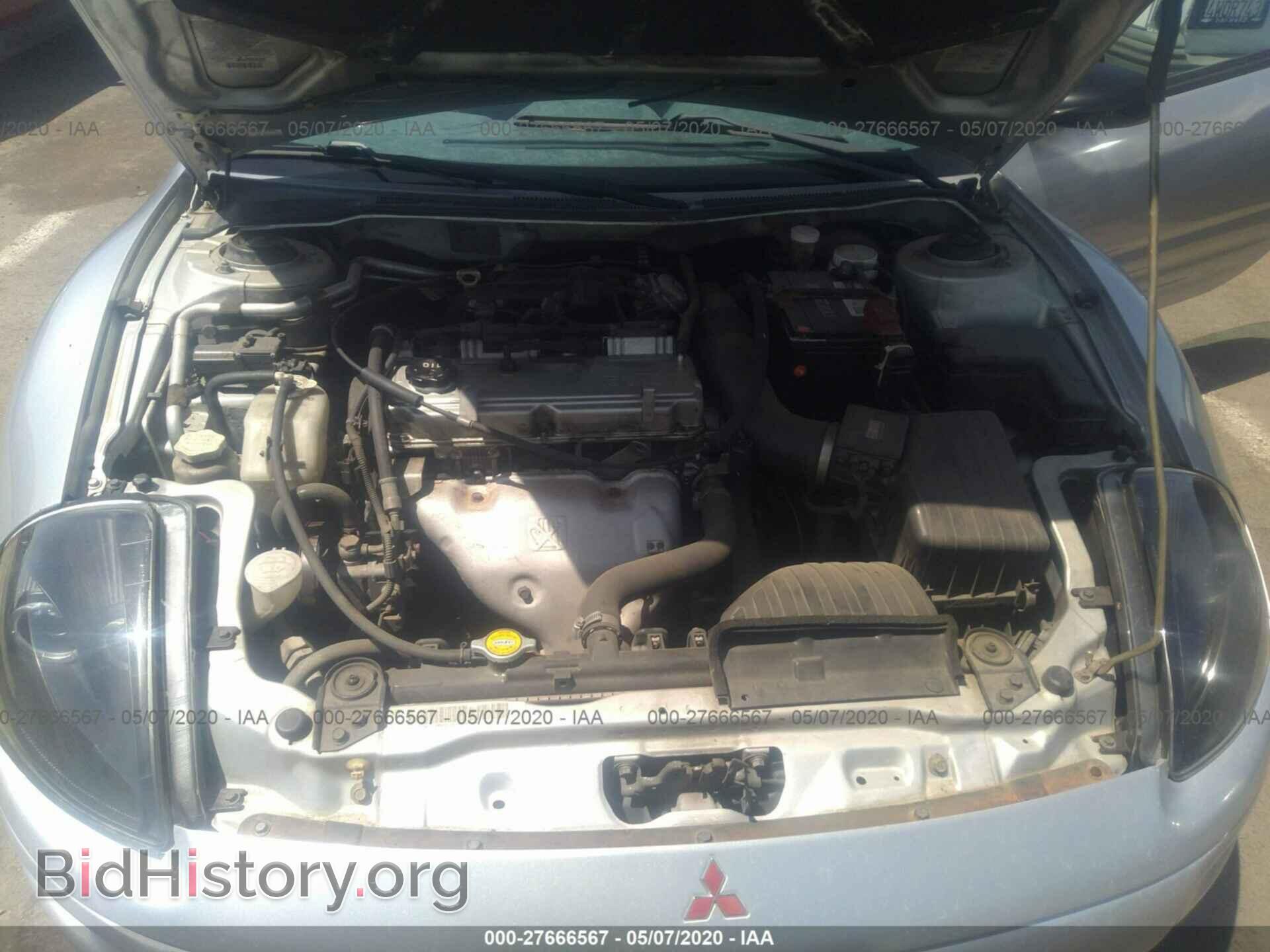 2001 MITSUBISHI ECLIPSE - VIN: 4A3AC44G01E073073 - Photo 10
