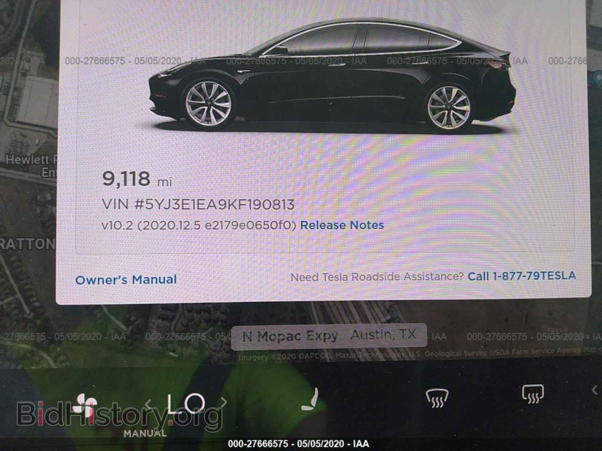 2019 TESLA MODEL 3 - VIN: 5YJ3E1EA9KF190813 - Photo 7