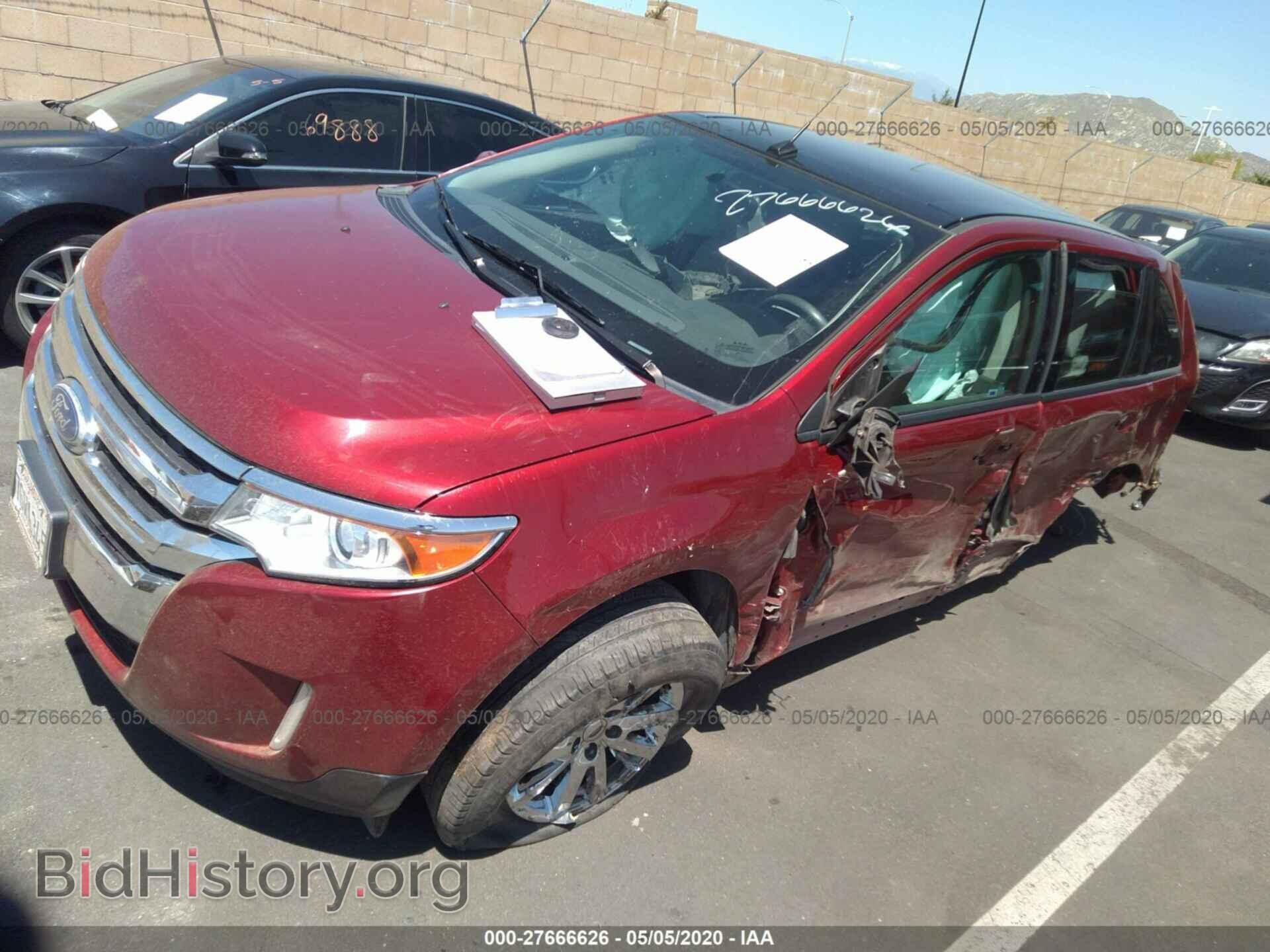 2014 FORD EDGE - VIN: 2FMDK3JC0EBA07201 - Photo 2