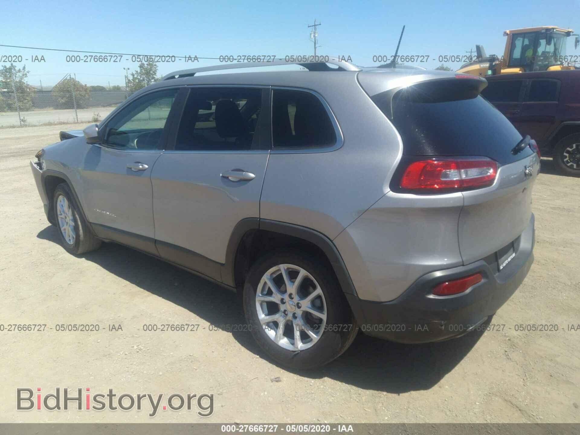 2016 JEEP CHEROKEE - VIN: 1C4PJLCB2GW125244 - Фото 3