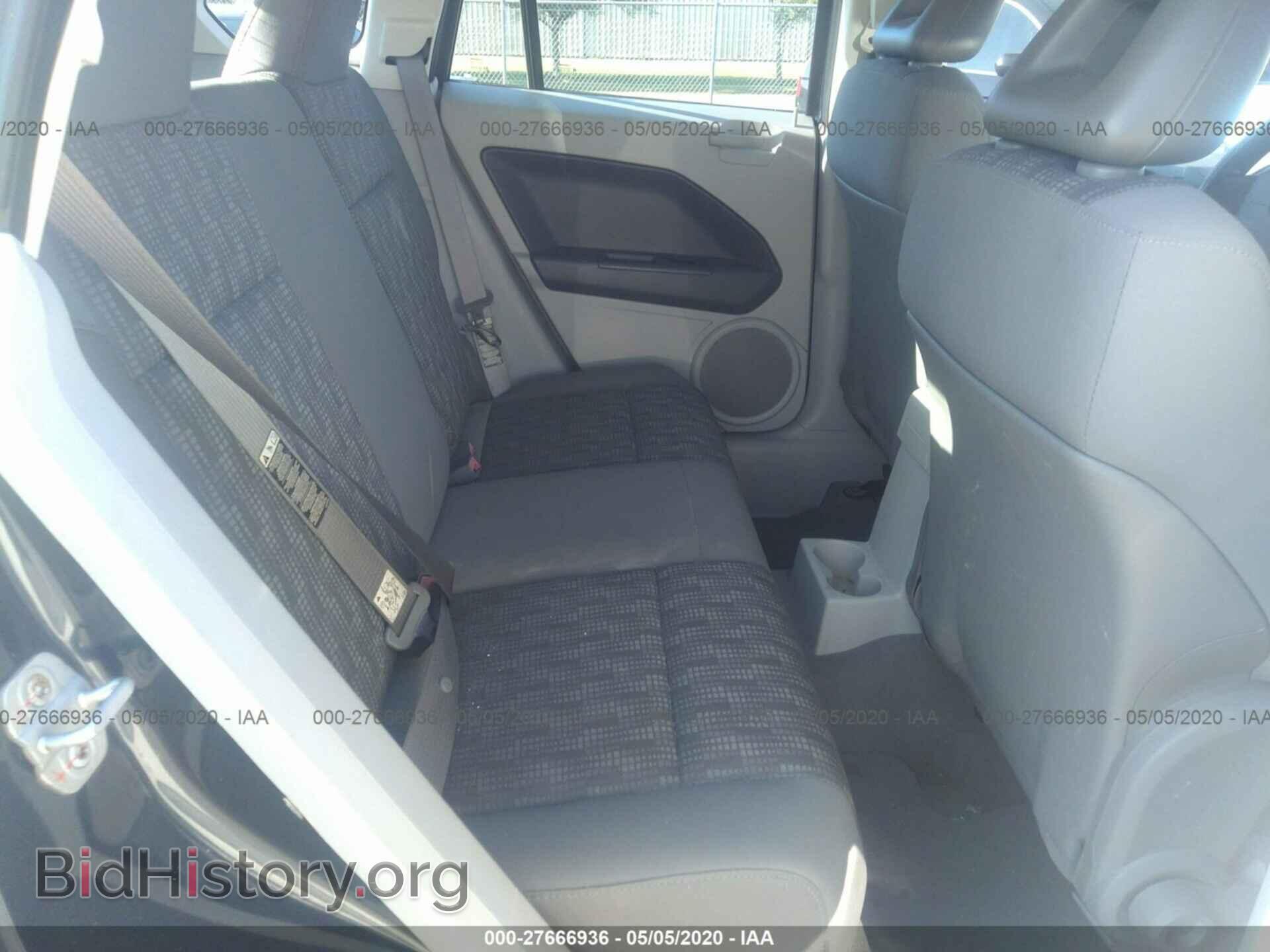 2007 DODGE CALIBER - VIN: 1B3HB48B07D329599 - Photo 8