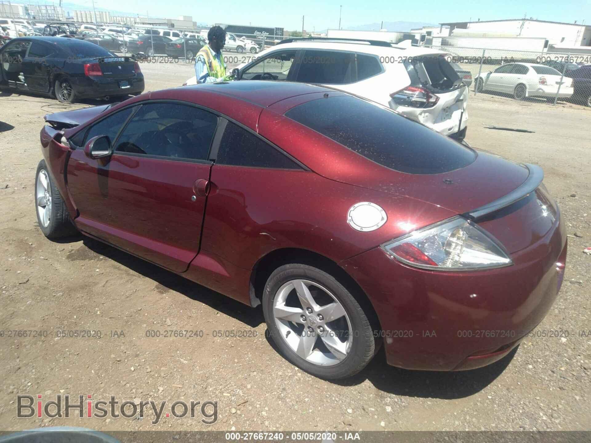 2007 MITSUBISHI ECLIPSE - VIN: 4A3AK24F07E016394 - Фото 3