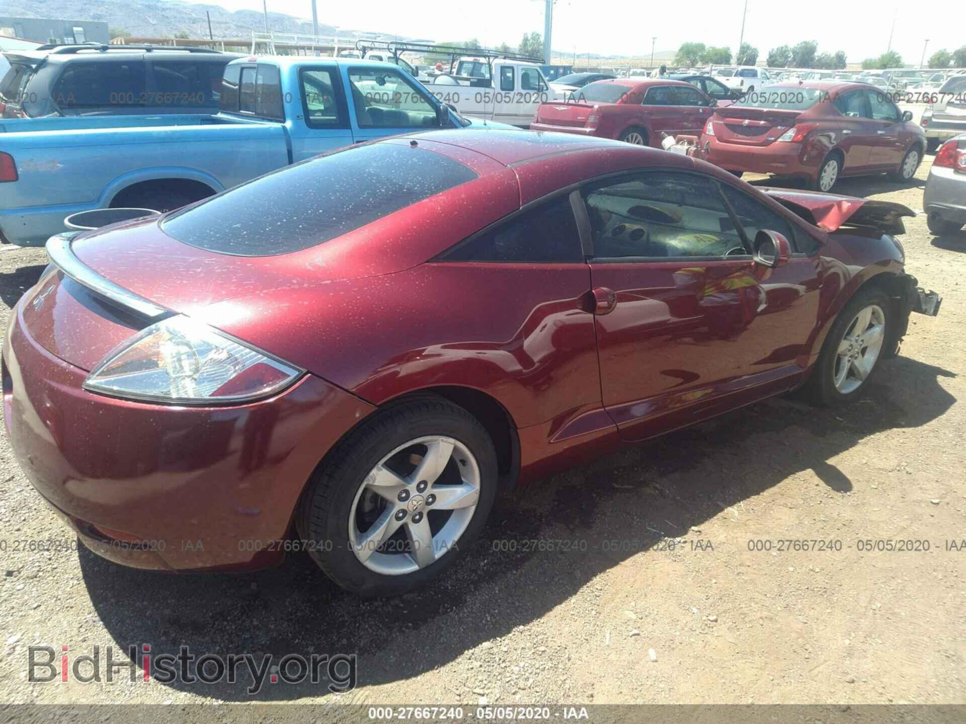 2007 MITSUBISHI ECLIPSE - VIN: 4A3AK24F07E016394 - Фото 4