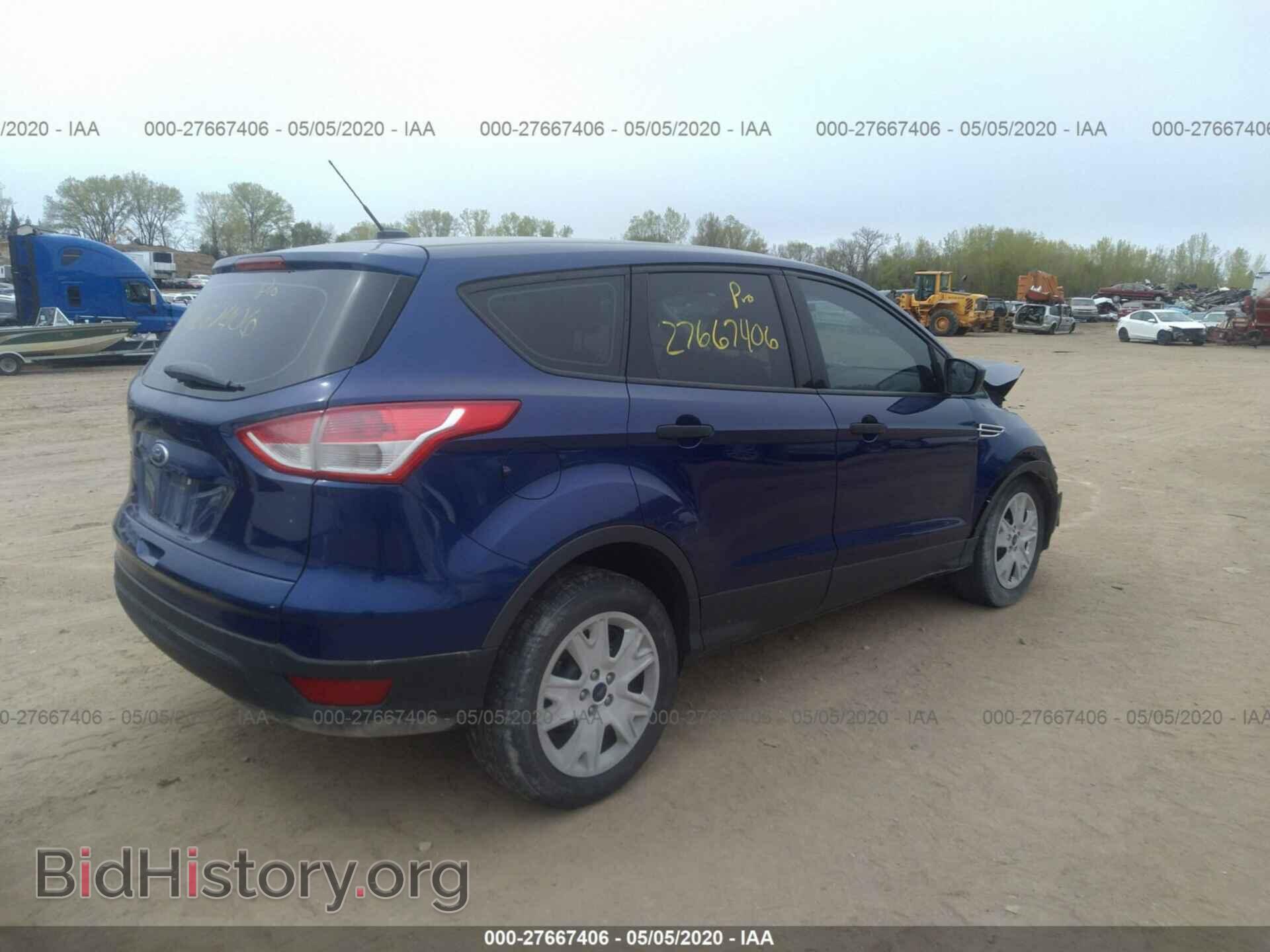 2013 FORD ESCAPE - VIN: 1FMCU0F71DUD07841 - Фото 4