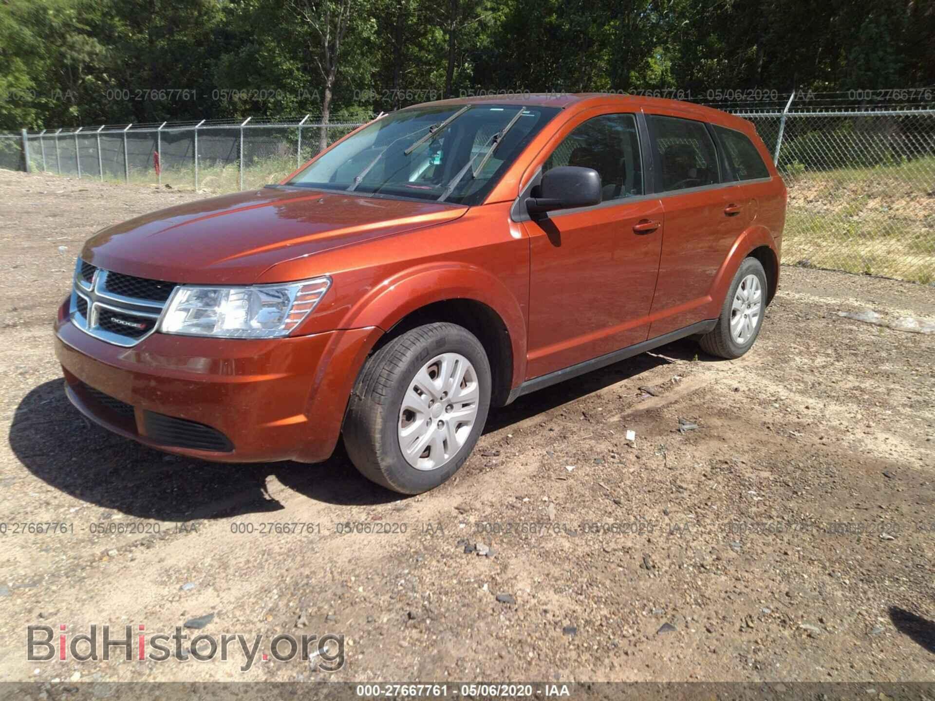 2014 DODGE JOURNEY - VIN: 3C4PDCAB1ET194018 - Фото 2