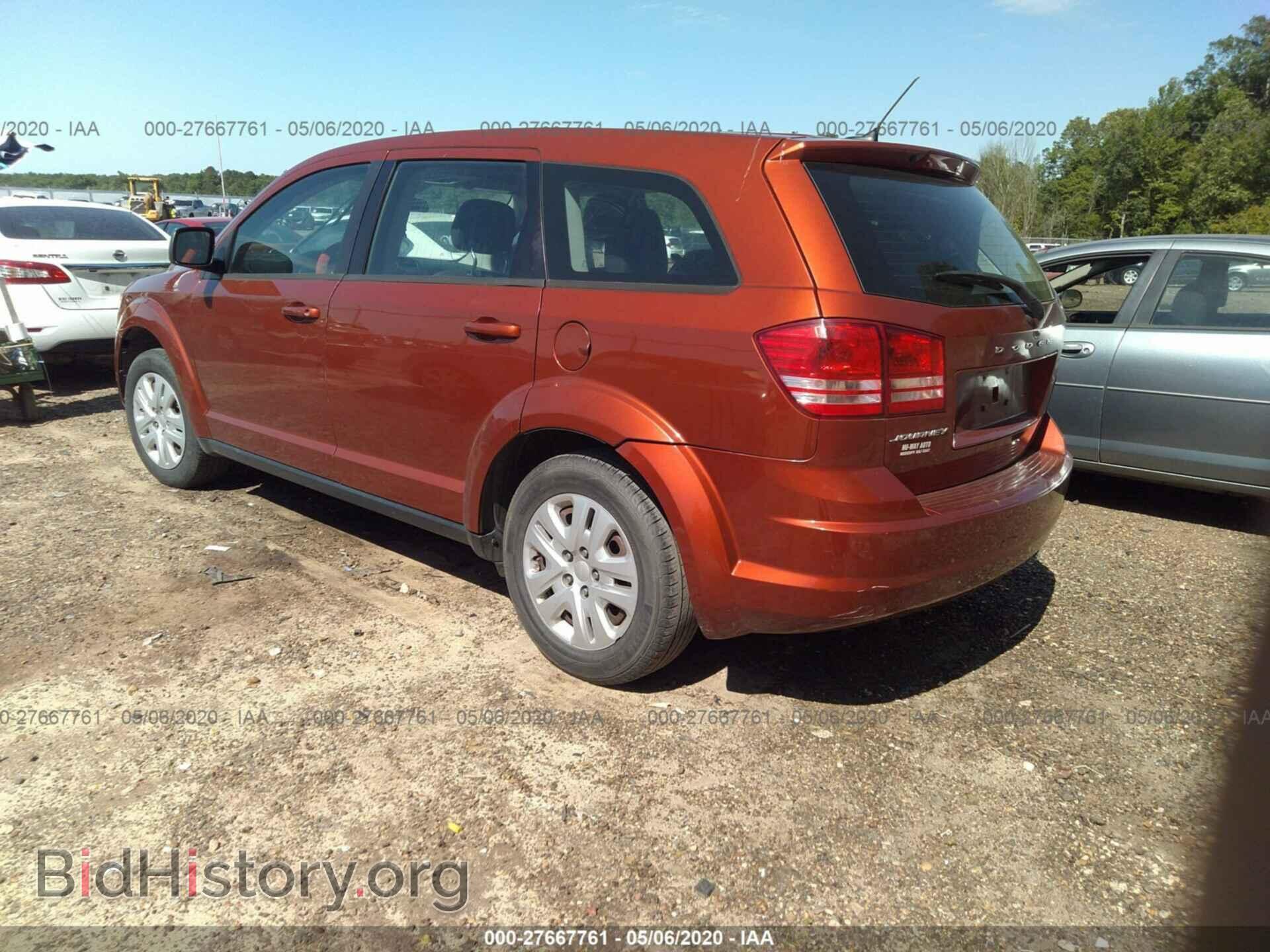 2014 DODGE JOURNEY - VIN: 3C4PDCAB1ET194018 - Фото 3
