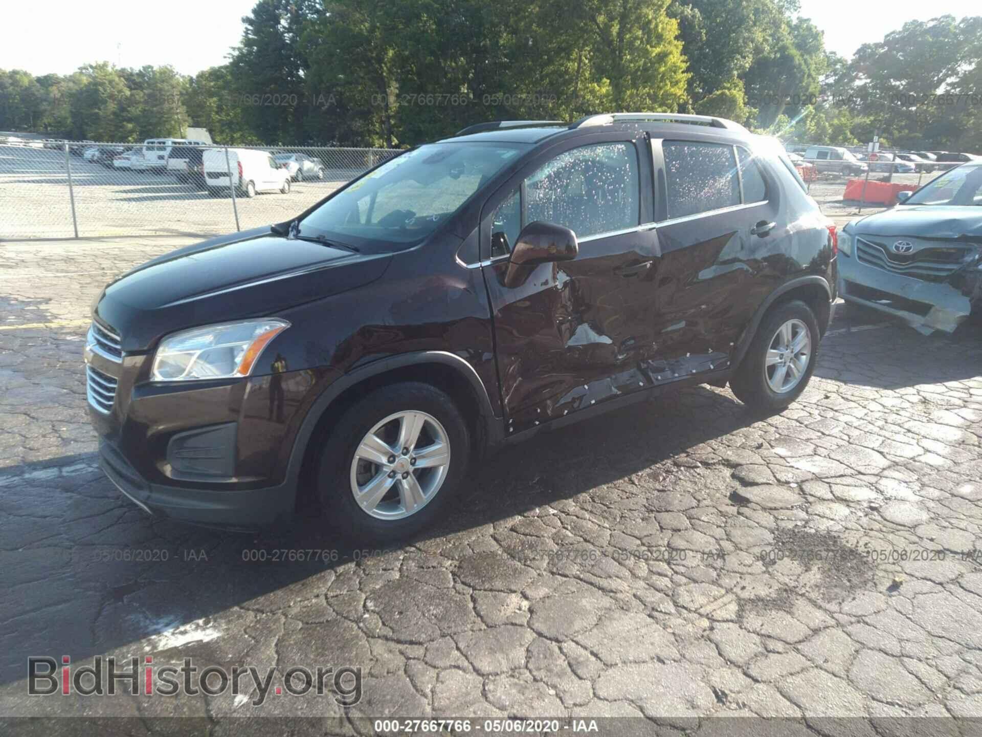 2015 CHEVROLET TRAX - VIN: KL7CJLSB7FB138400 - Фото 2