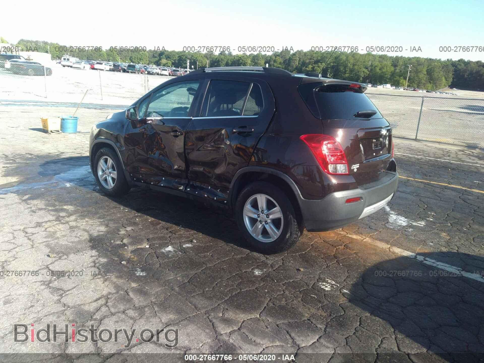 2015 CHEVROLET TRAX - VIN: KL7CJLSB7FB138400 - Фото 3