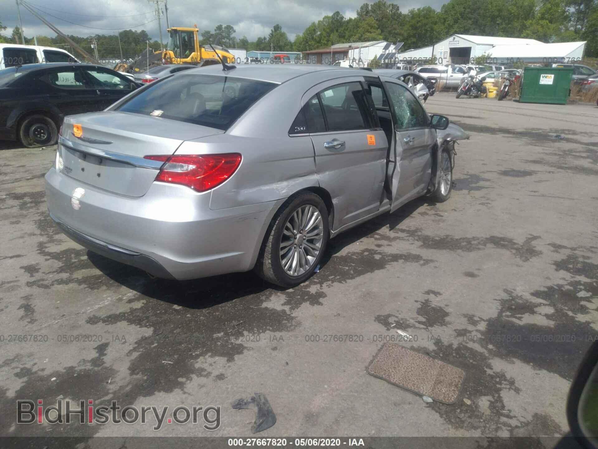 2012 CHRYSLER 200 - VIN: 1C3CCBCG4CN129265 - Фото 4