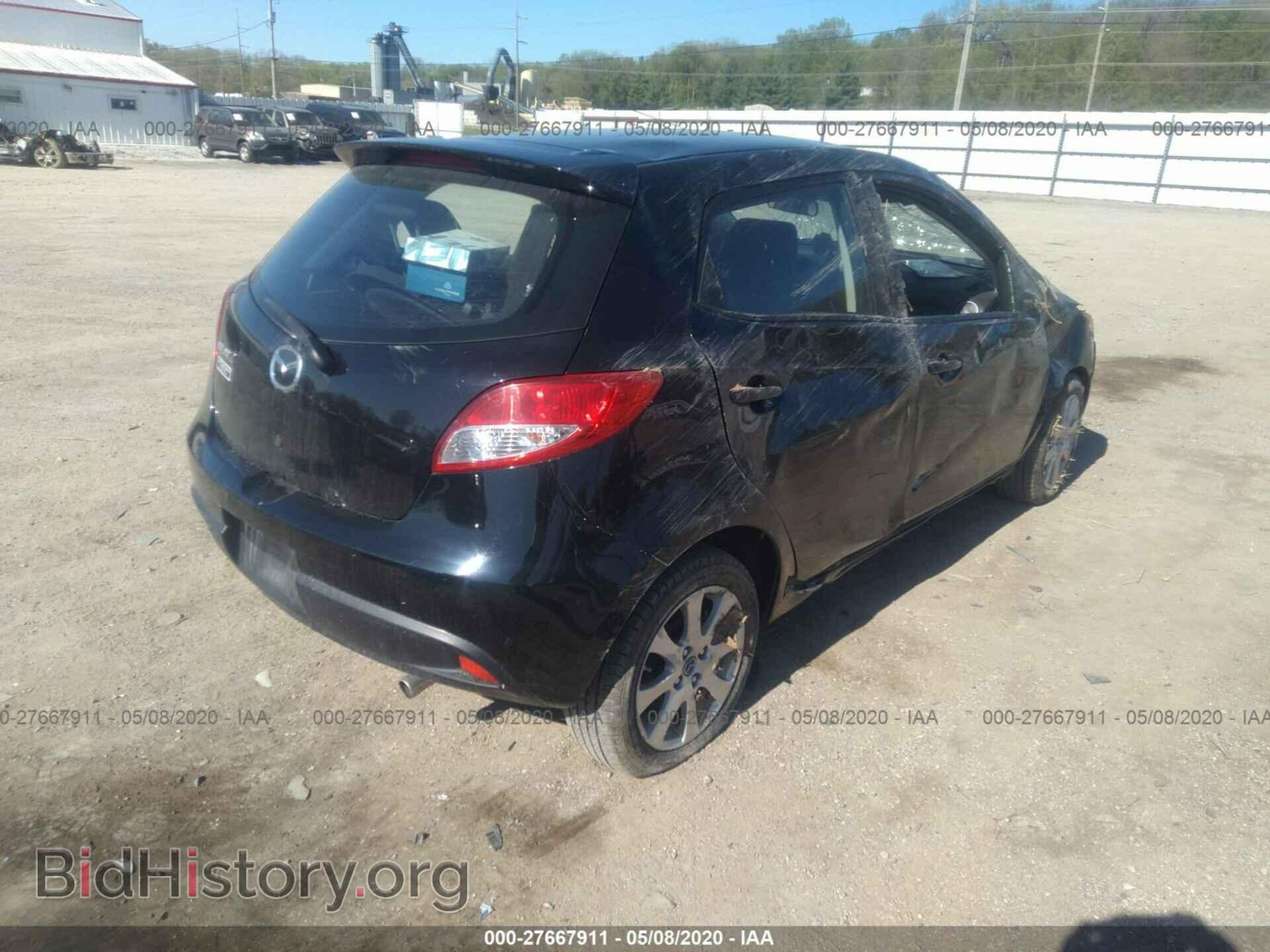 2013 MAZDA MAZDA2 - VIN: JM1DE1LZ5D0158228 - Фото 4