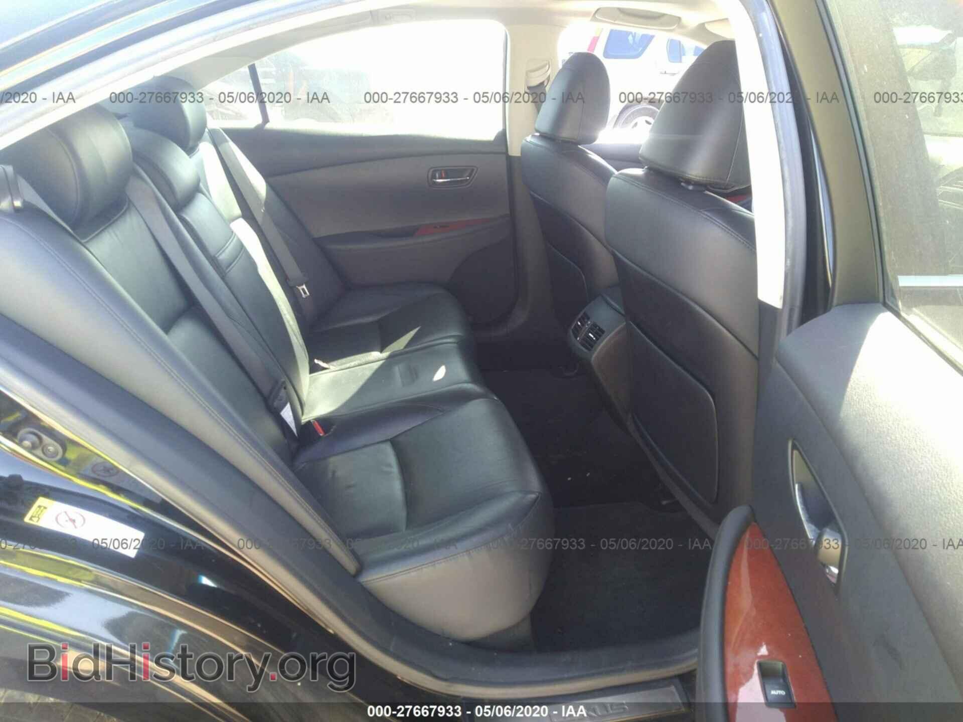 2008 LEXUS ES - VIN: JTHBJ46G582160066 - Фото 8