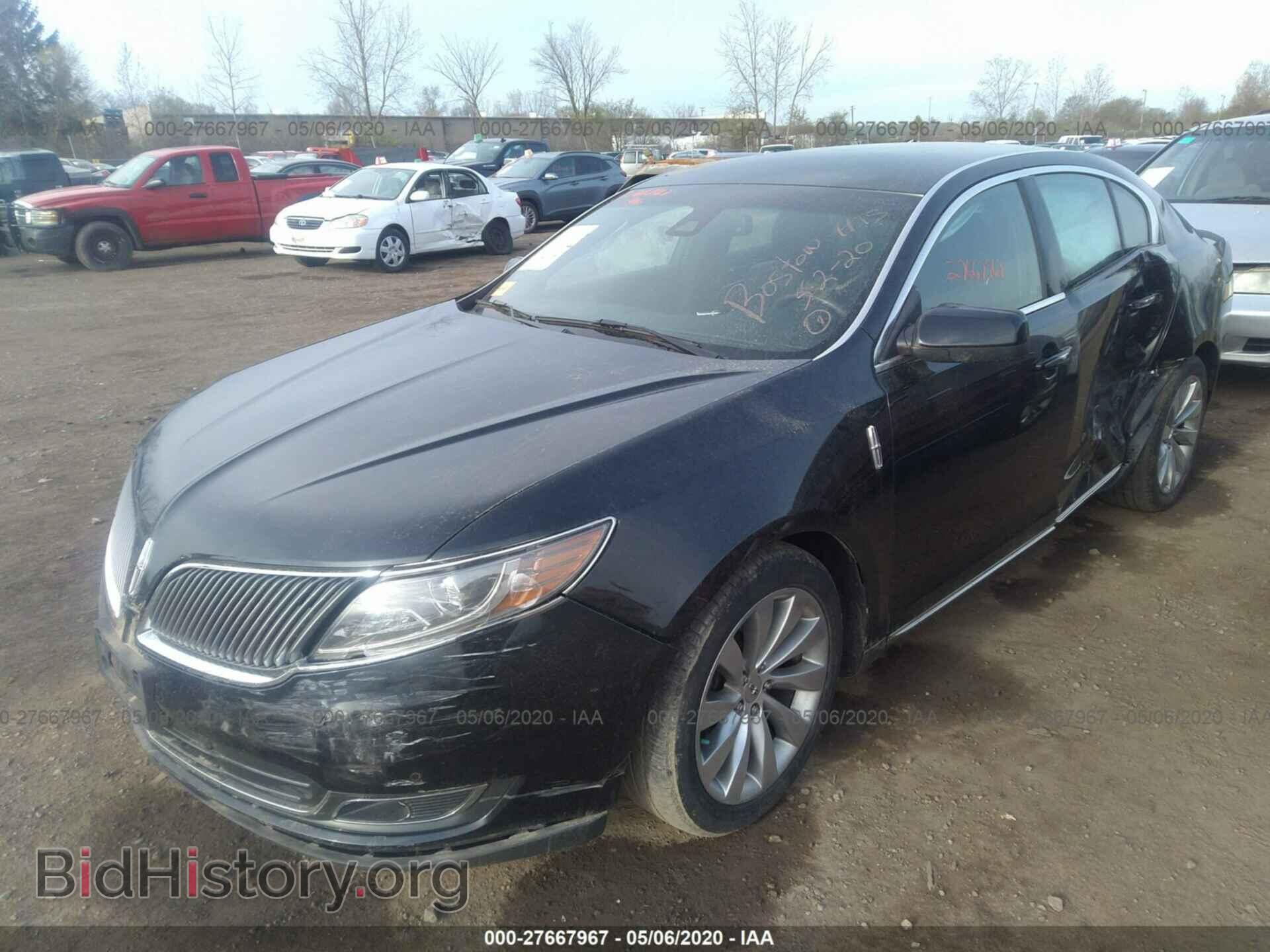 2014 LINCOLN MKS - VIN: 1LNHL9DK9EG605350 - Фото 2