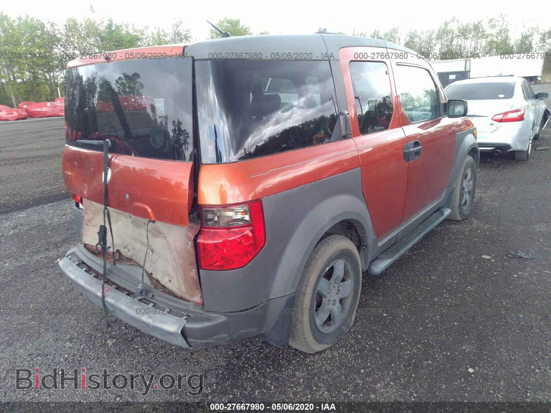 2003 HONDA ELEMENT - VIN: 5J6YH28563L037557 - Фото 4