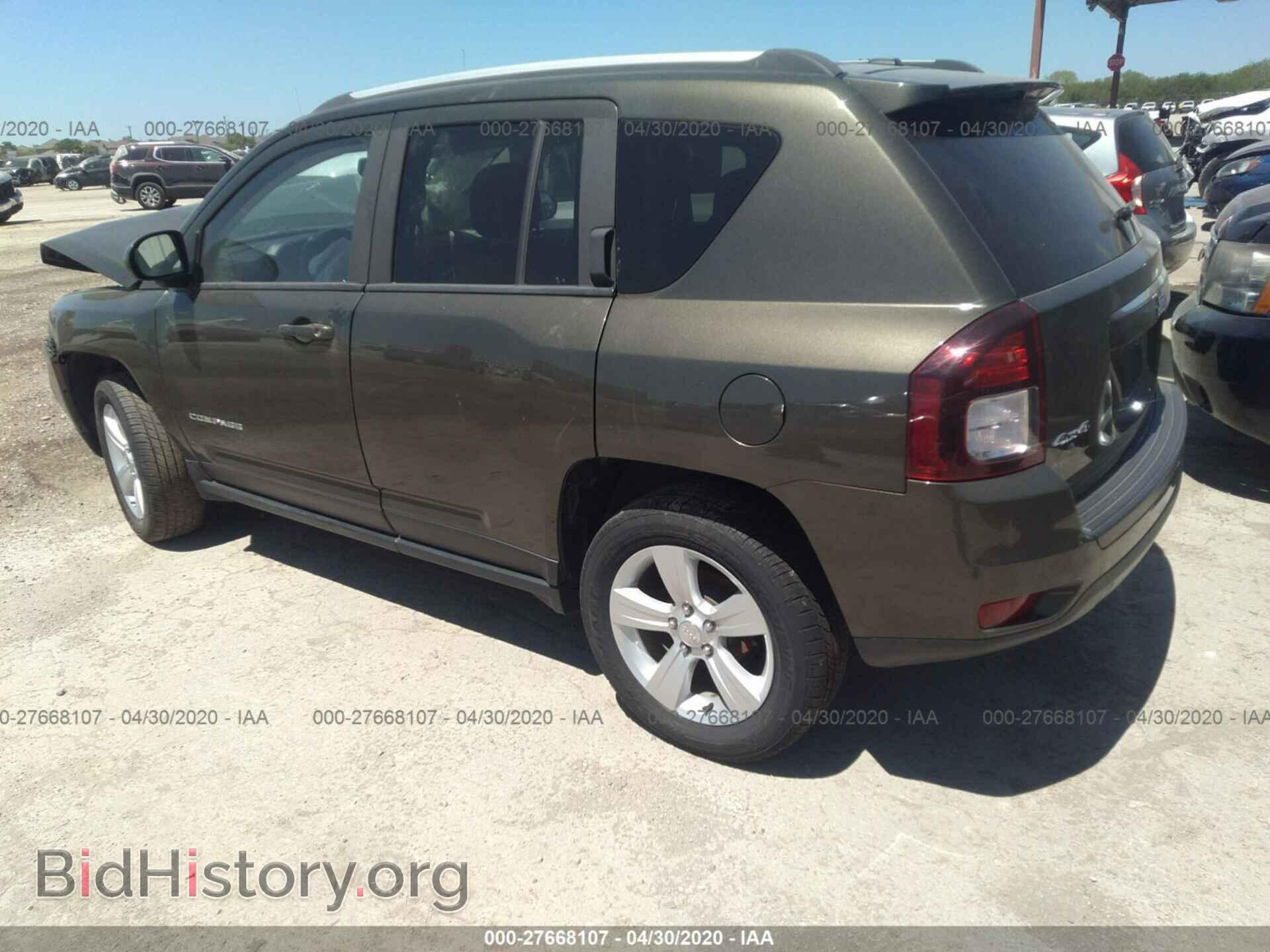 2016 JEEP COMPASS - VIN: 1C4NJDBB6GD551710 - Фото 3