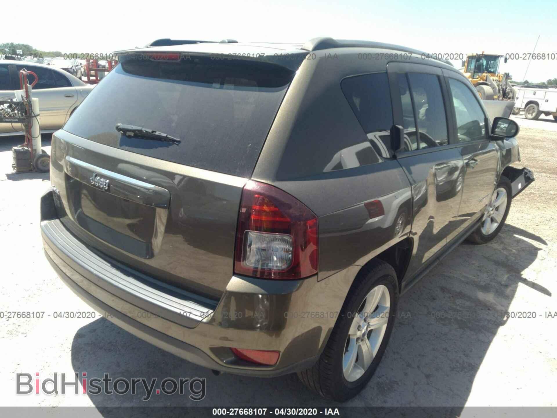 2016 JEEP COMPASS - VIN: 1C4NJDBB6GD551710 - Фото 4