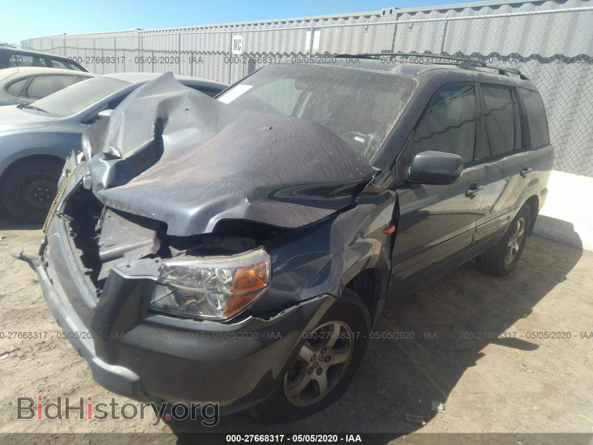 2006 HONDA PILOT - VIN: 5FNYF28596B042383 - Фото 2