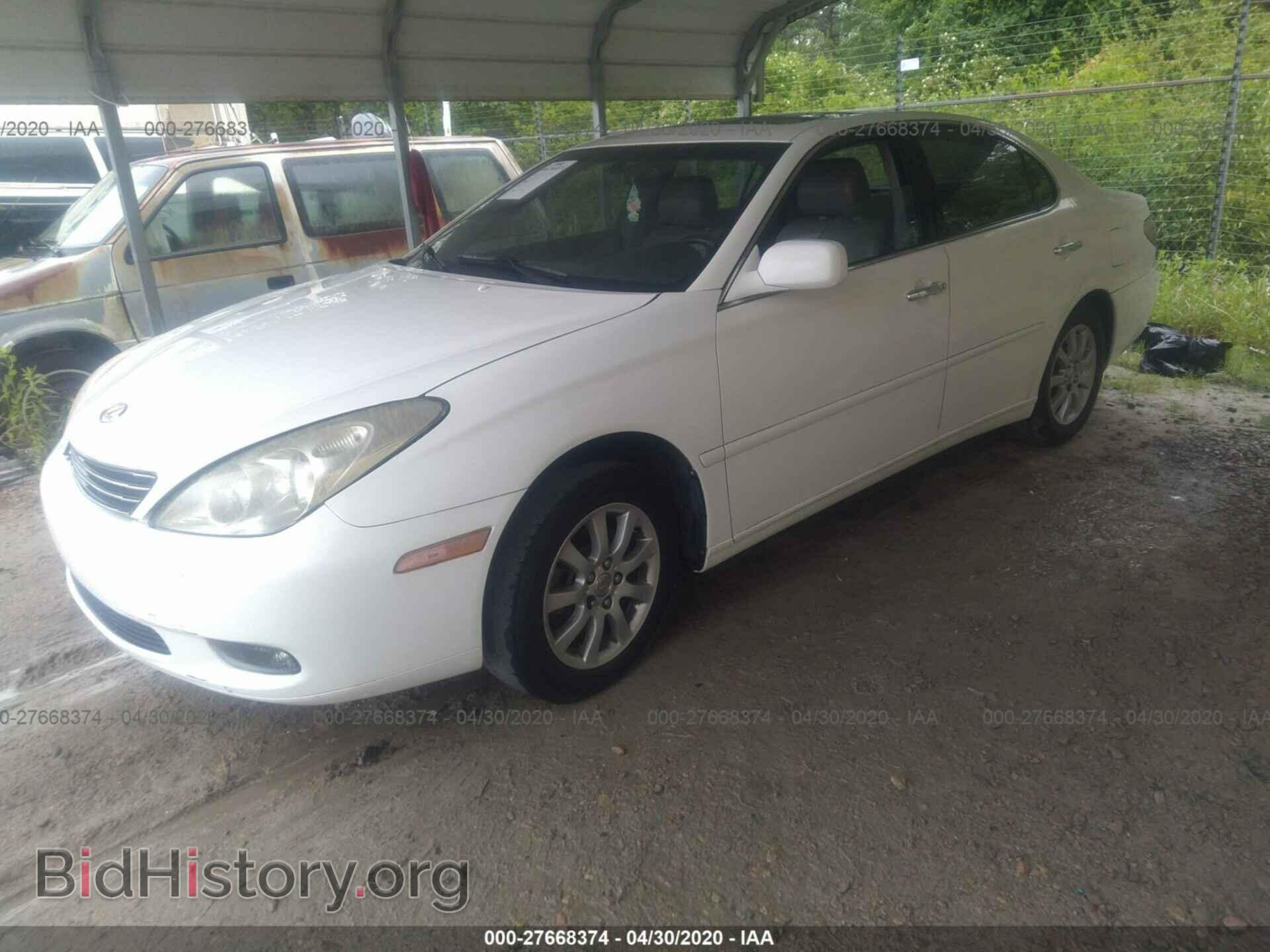 2003 LEXUS ES - VIN: JTHBF30G430131246 - Фото 2