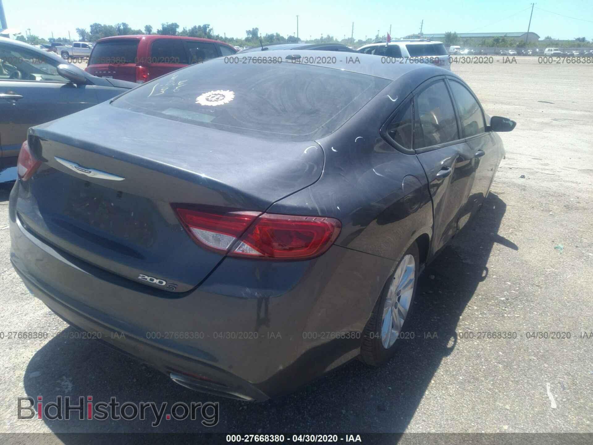 2015 CHRYSLER 200 - VIN: 1C3CCCBB2FN682402 - Фото 4