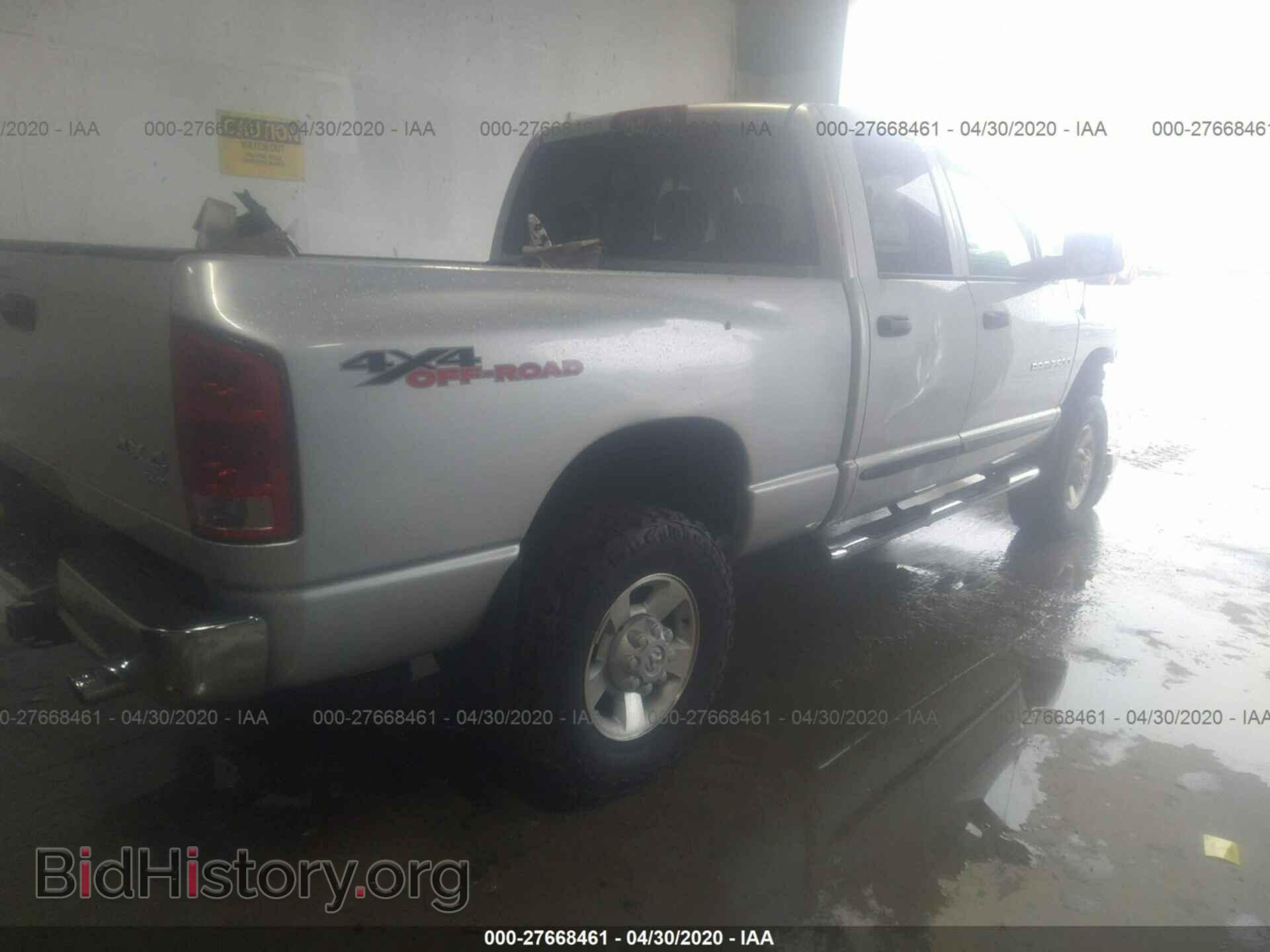 2004 DODGE RAM 2500 - VIN: 3D7KU28D04G178384 - Фото 4