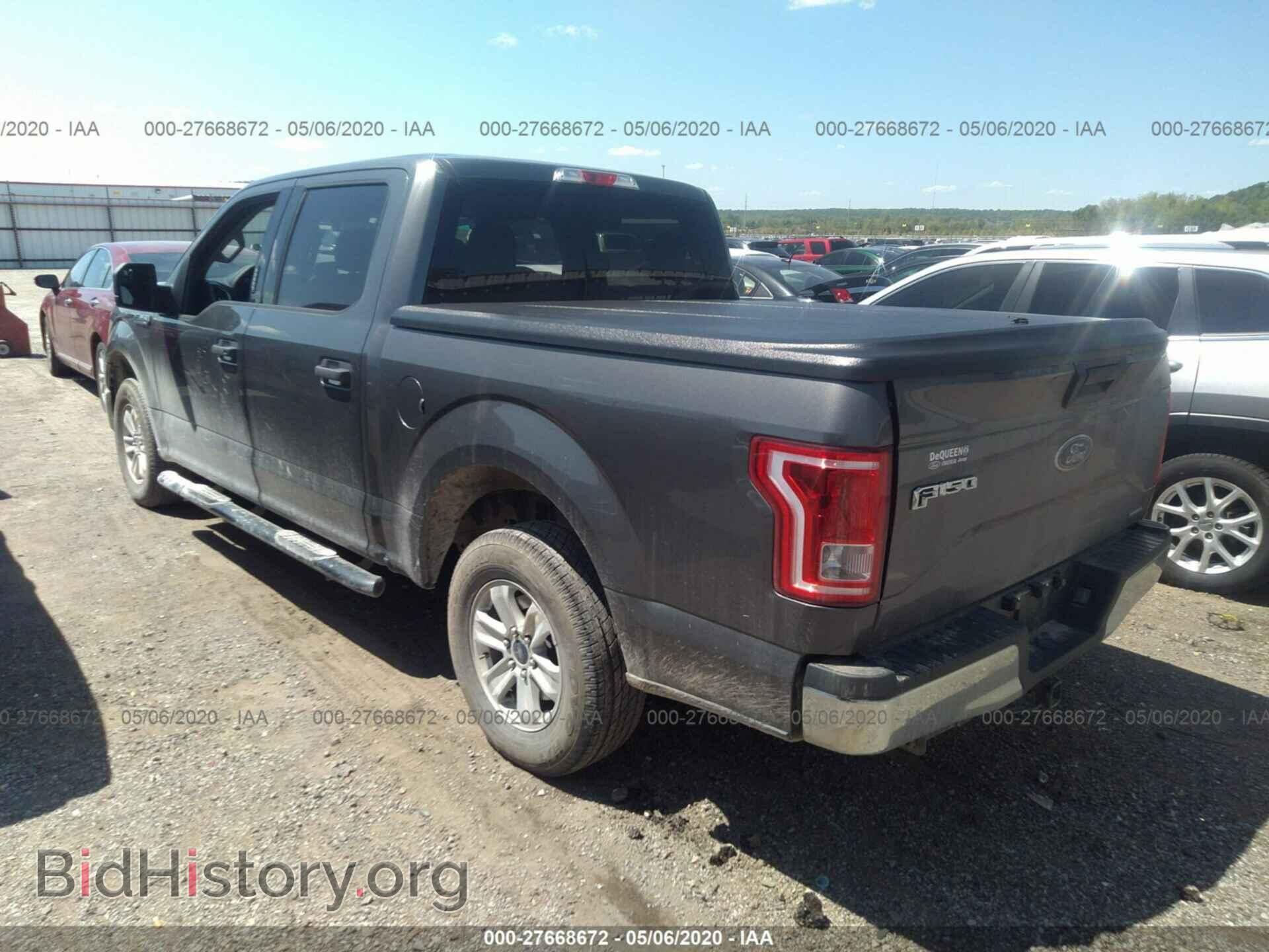 2016 FORD F150 - VIN: 1FTEW1C81GKE48645 - Фото 3