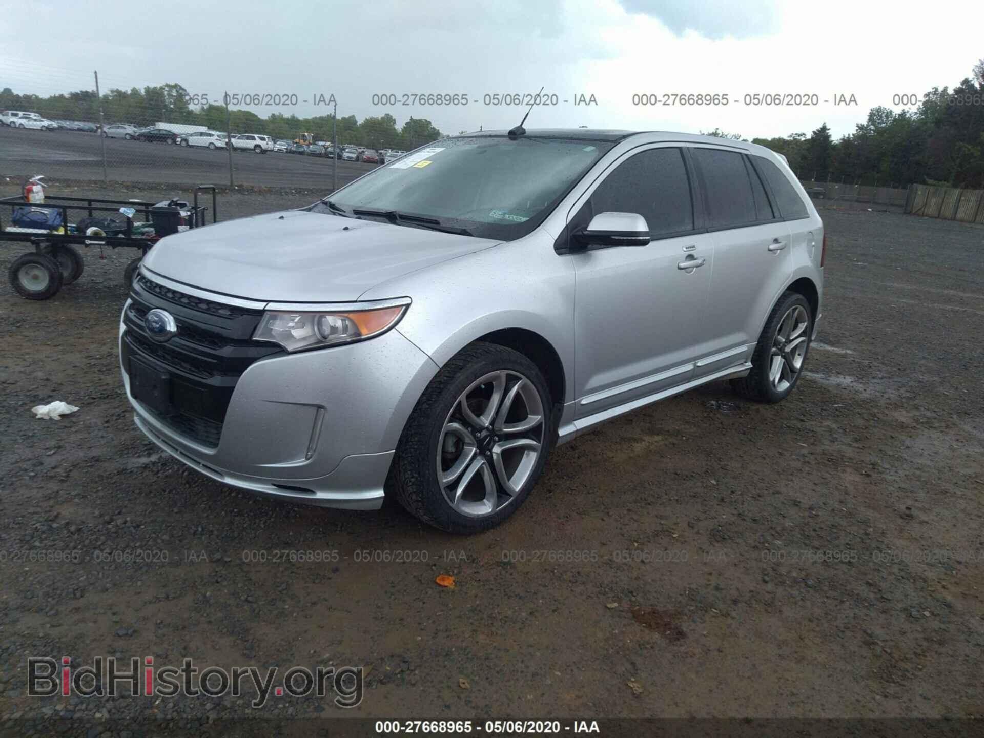 2013 FORD EDGE - VIN: 2FMDK4AK9DBE15398 - Фото 2